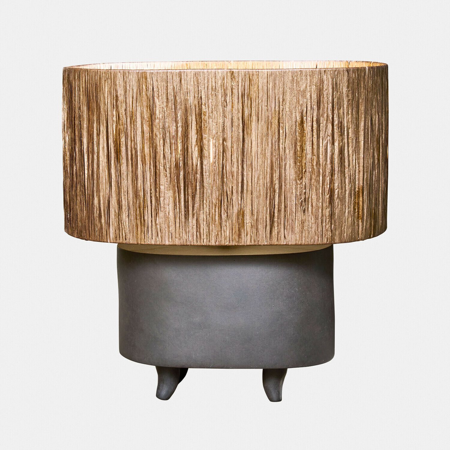 Mirabeau Tischleuchte Tischlampe Calouris gold/schwarz