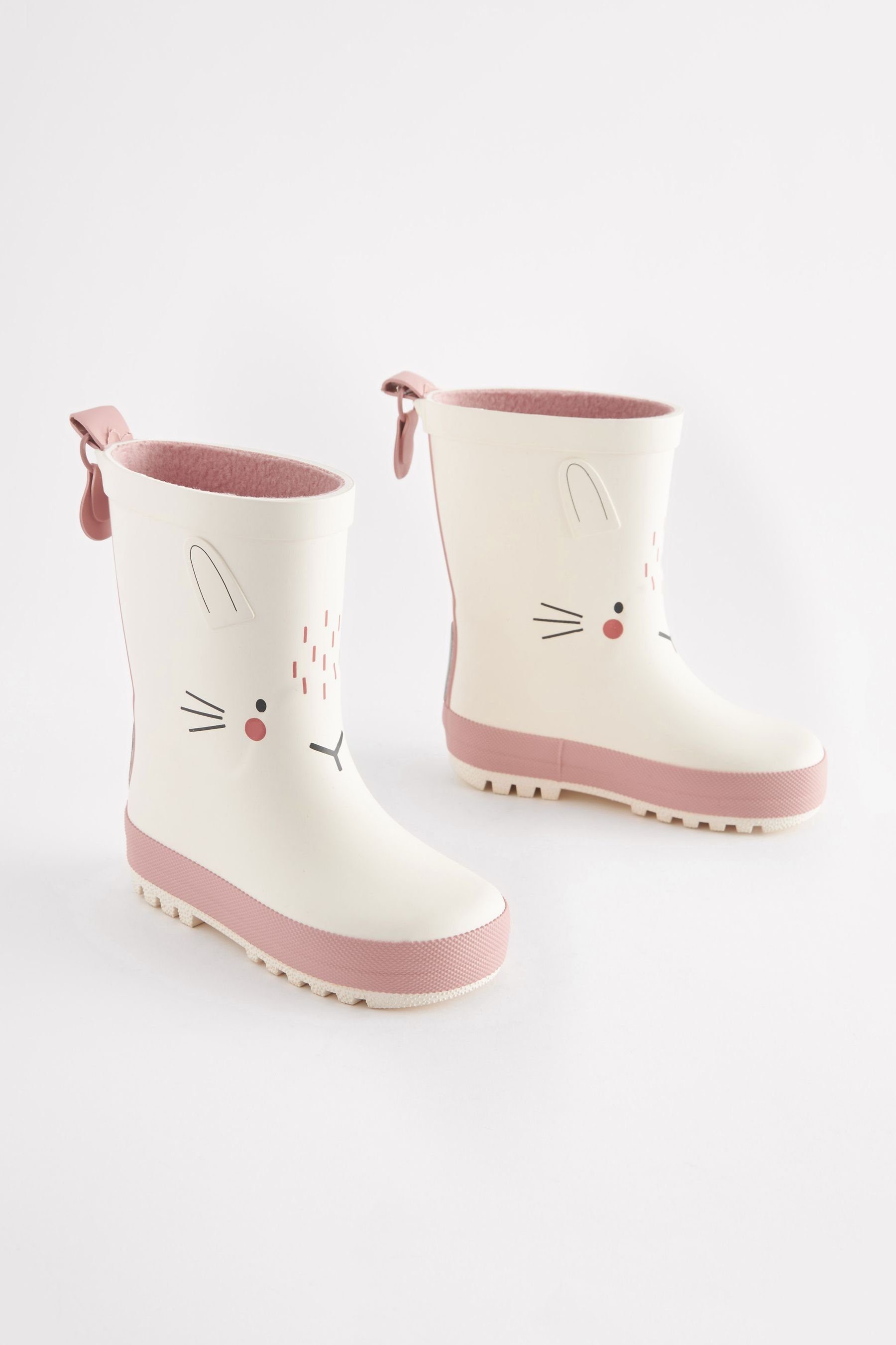 Motiv (1-tlg) Bunny White mit Gummistiefel Gummistiefel Next