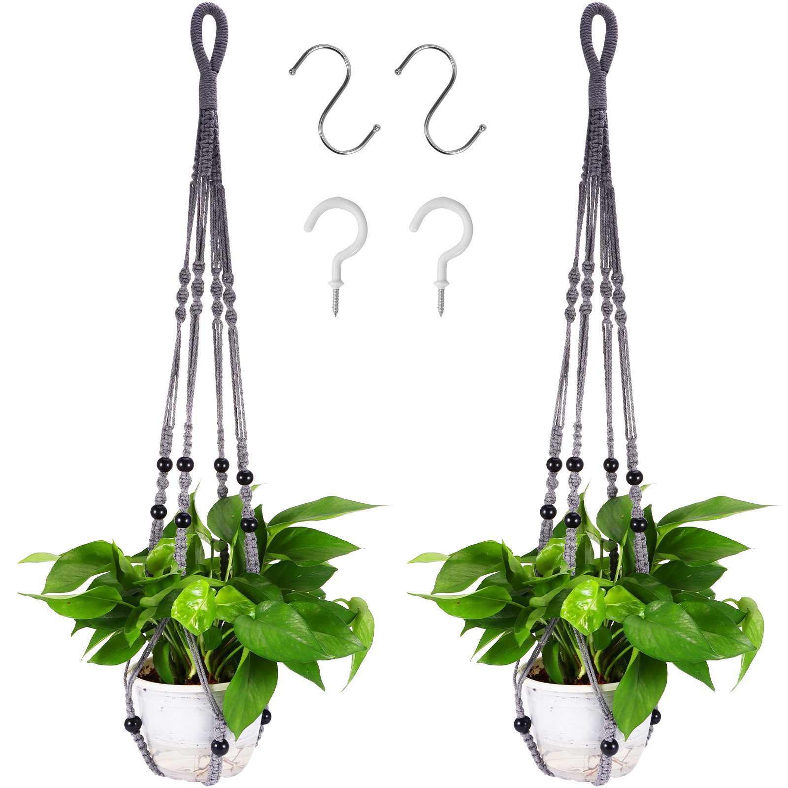 BlingBin Blumenampel Makramee Blumenampel 2er Set günstig online kaufen