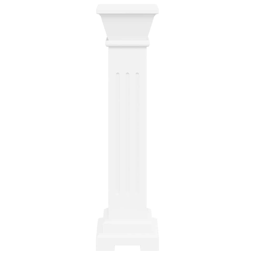 vidaXL Blumenständer Säulen-Pflanzenständer Klassischer Stil Quadratisch MDF (1 St), Blumensäule Blumenhocker Blumenständer Blumentisch Deko Säule Podest – Bild 5 von 5