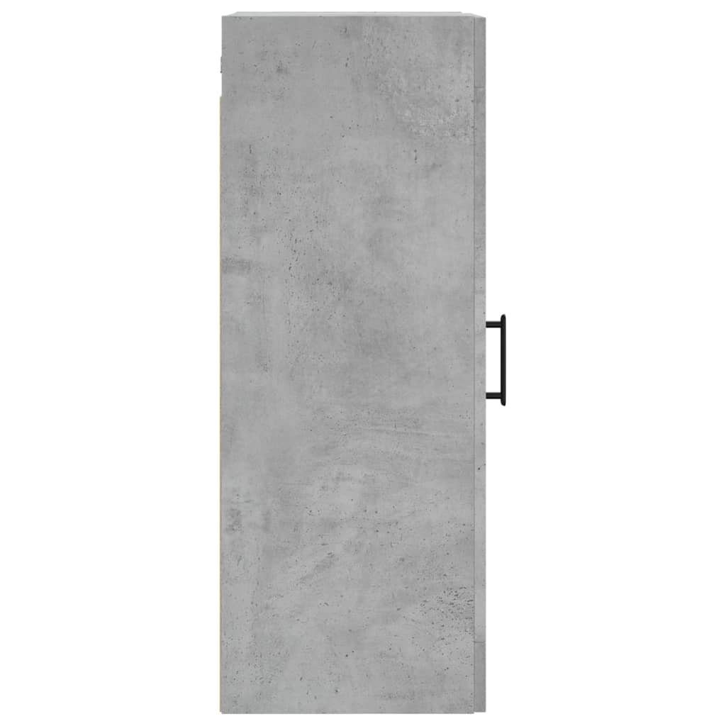 Betongrau vidaXL cm Sideboard Wandschrank St) (1 34,5x34x90