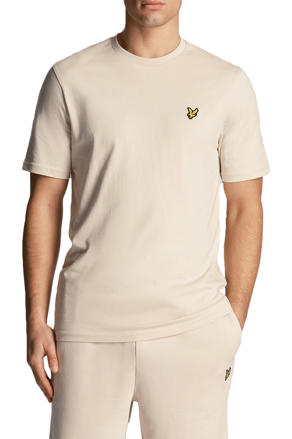 Lyle & Scott T-Shirt Aus 100% Baumwolle Gerader Schnitt