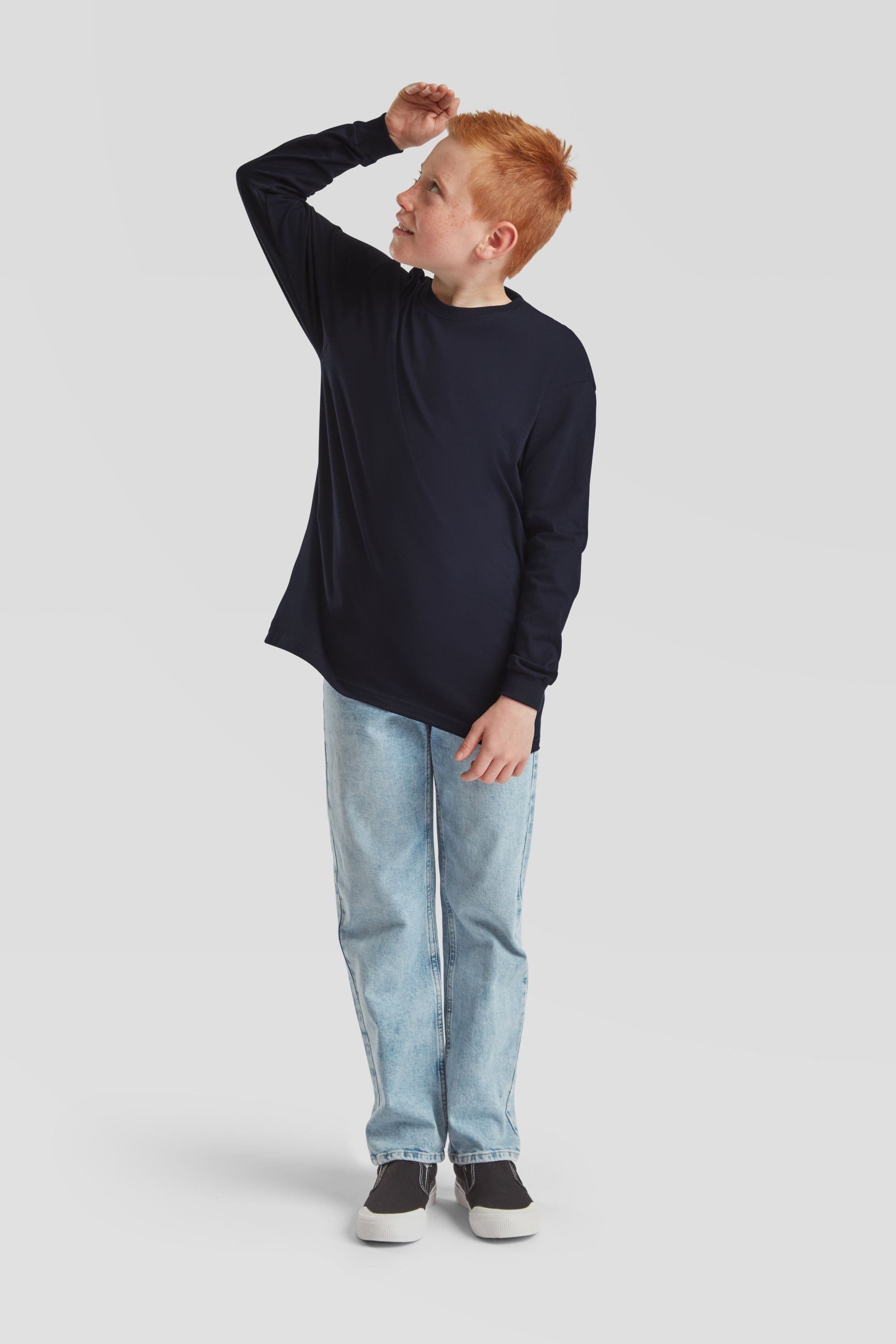 Fruit of the Loom Longsleeve Kids Valueweight Long Sleeve T-Shirt