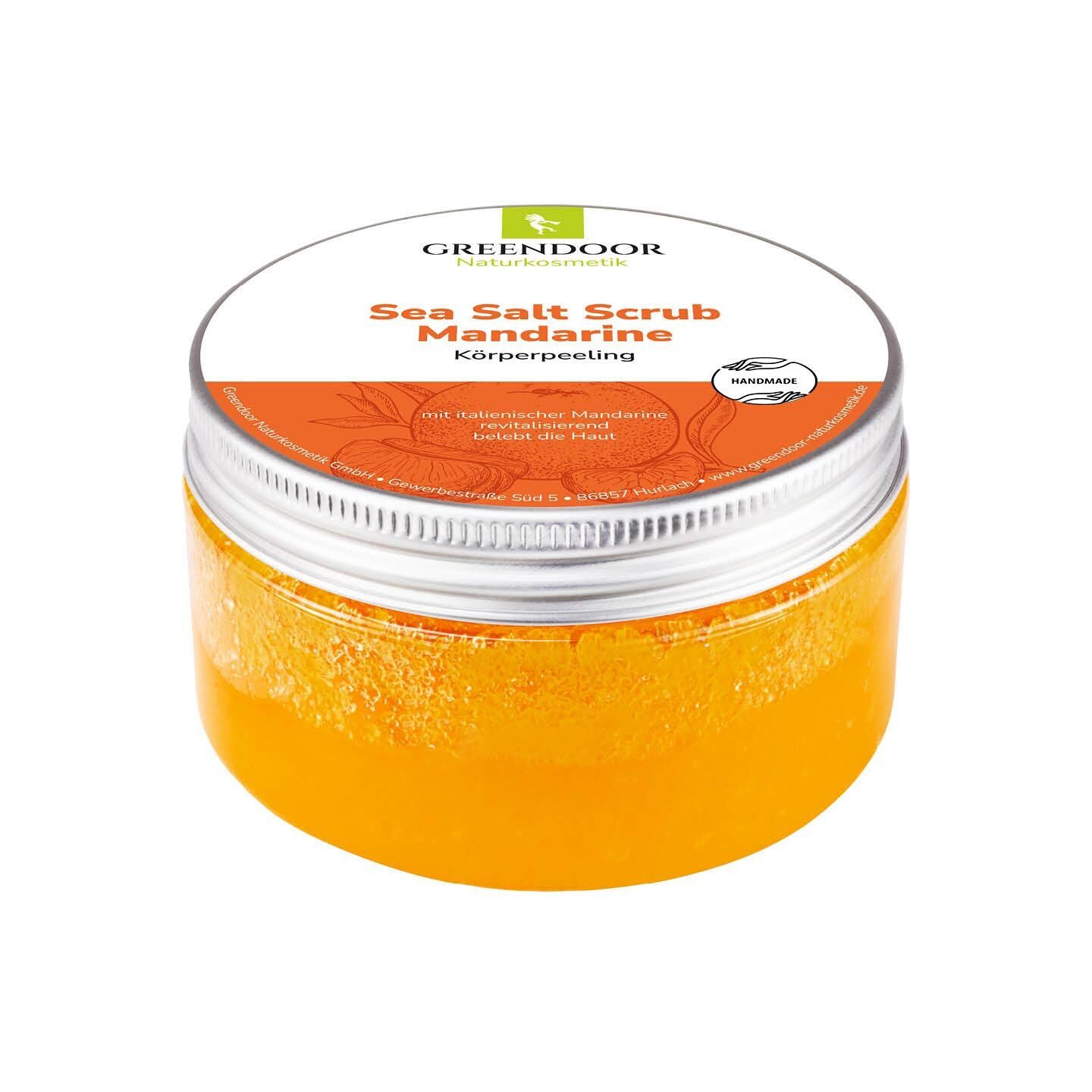 GREENDOOR Körperpeeling Sea Salt Scrub Mandarine