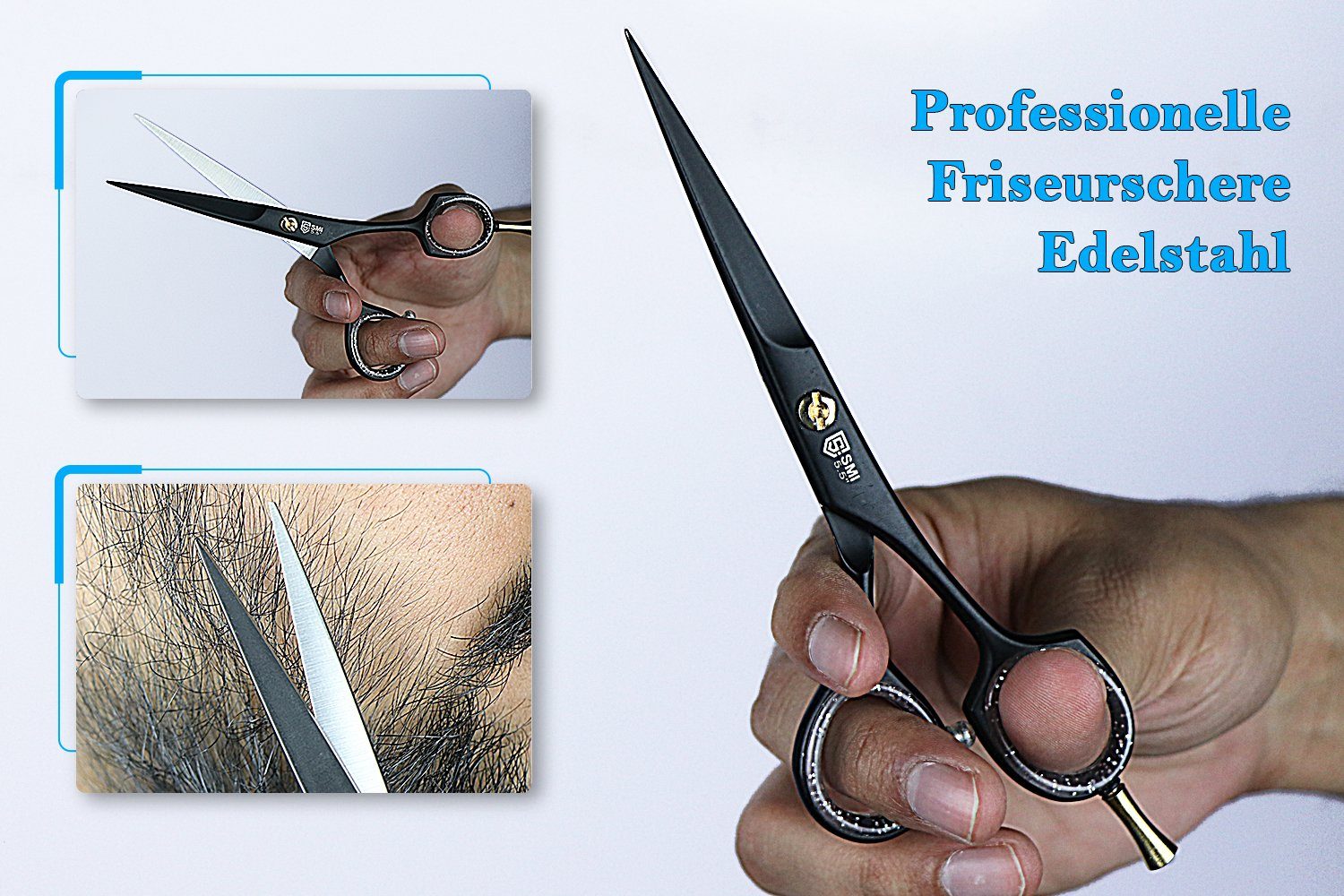 SMI Haarschere 5,5 Zoll haarschneideschere Friseurschere frisör schere haarschere