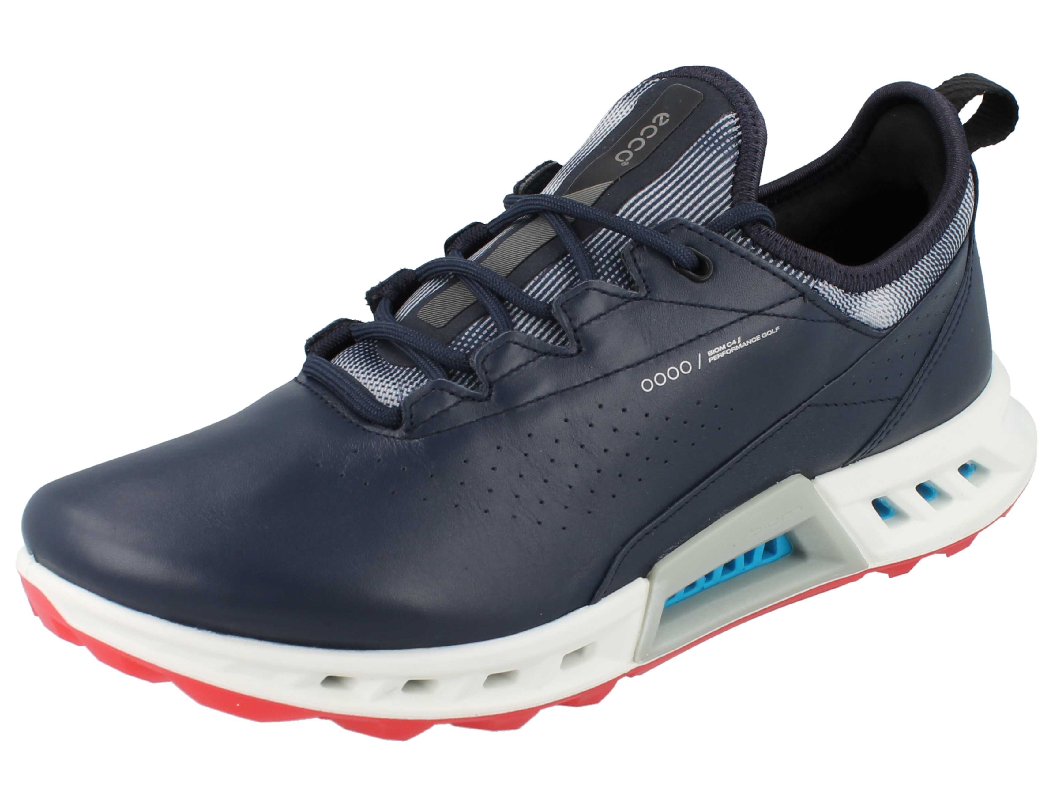 Ecco ECCO Biom C4 Damen Golfschuhe dunkelblau Glattleder - Größe: 37 Golfschuh Wasserdicht