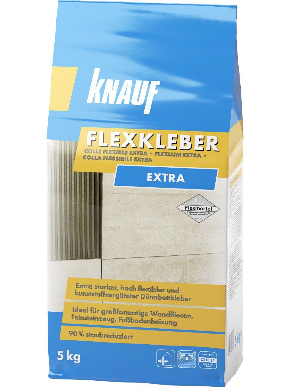 Flexspachtel Knauf Flexkleber Extra 5 kg