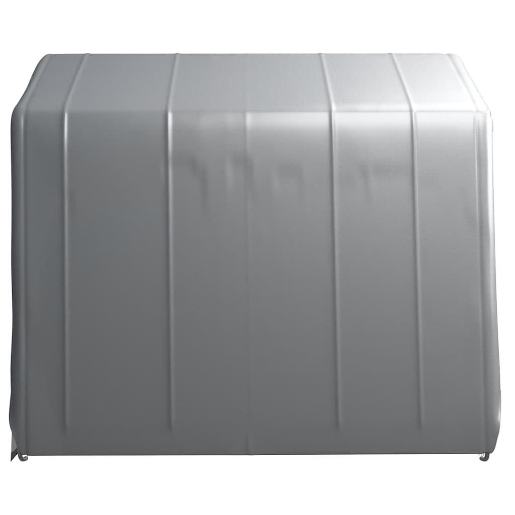 vidaXL Gartenhaus Lagerzelt 240x240 cm Stahl Grau