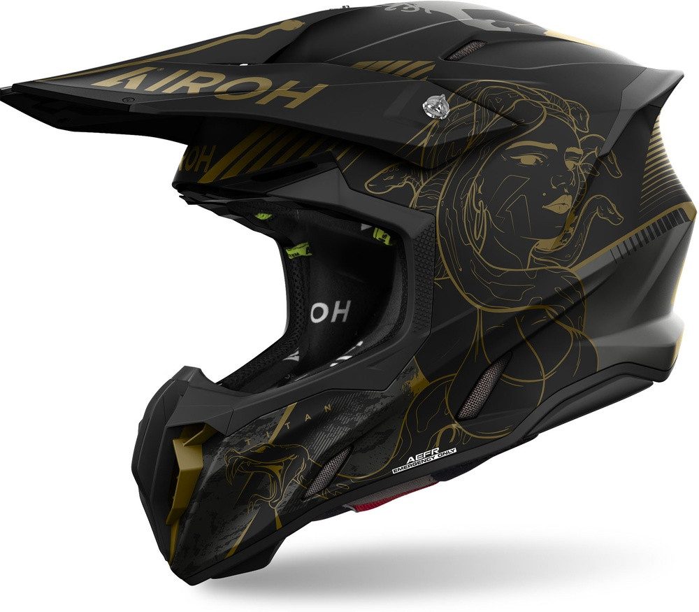 Motocrosshelm Twist 3 Titan