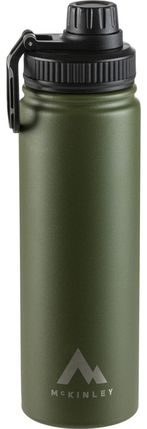 McKINLEY Trinkflasche Trinkflasche Vacuum 660ml Schraubverschl WHITE/BLACK