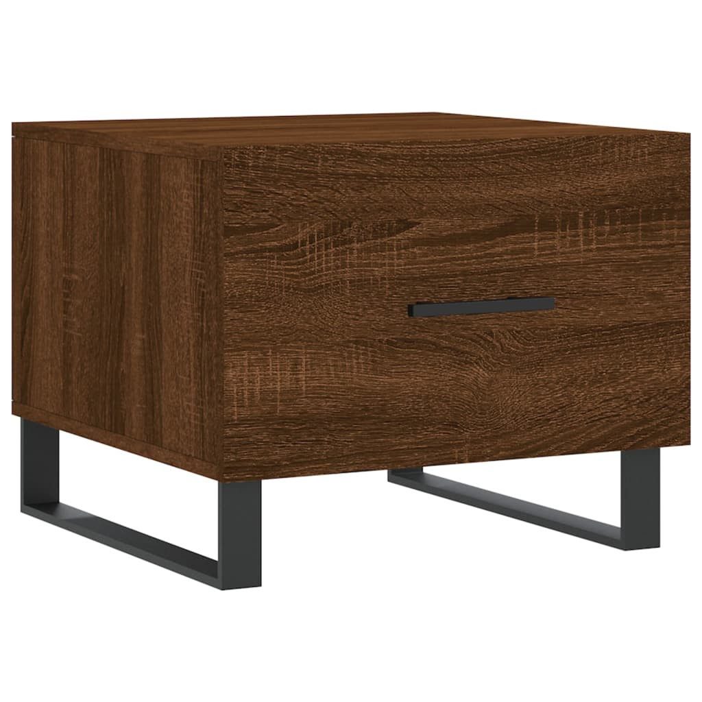 vidaXL Couchtisch Couchtisch Braun Eichen-Optik 50x50x40 günstig online kaufen