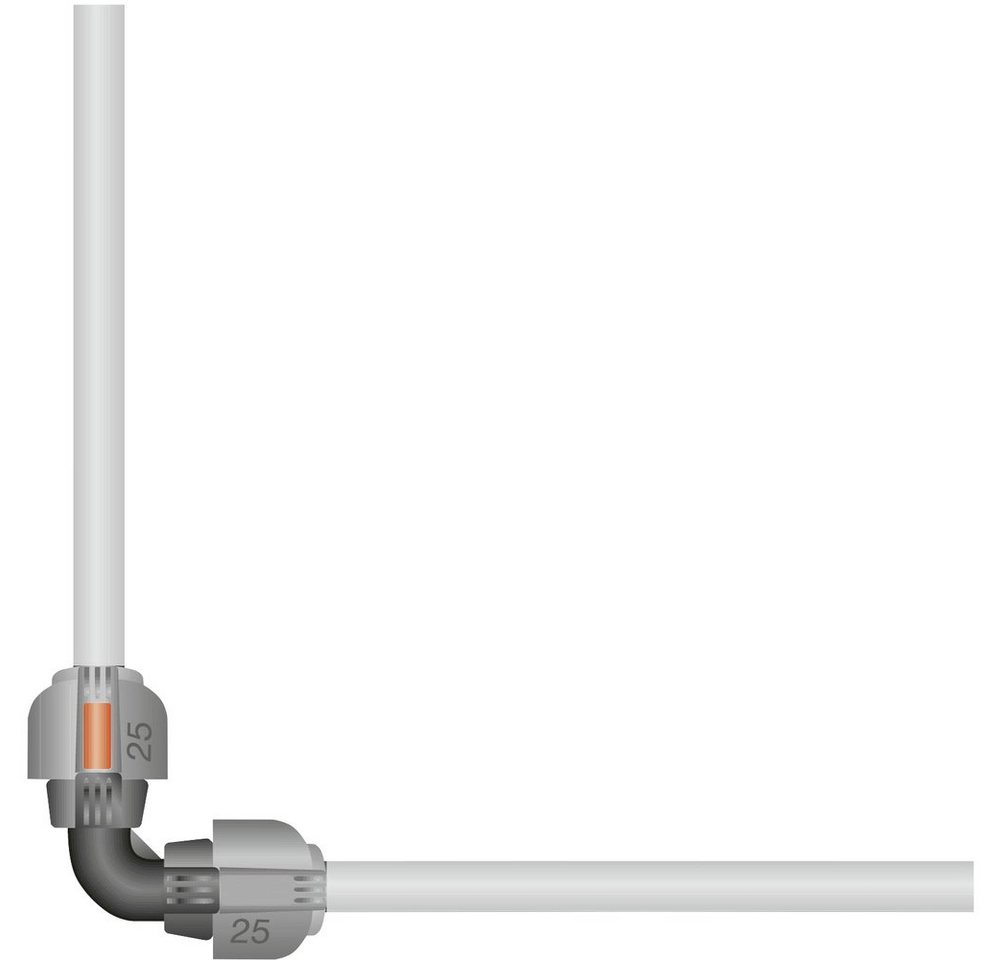 Thumbnail - GARDENA Bewässerungsbrause GARDENA Sprinklersystem L-Stück 25 mm (1) Ø 02773-20