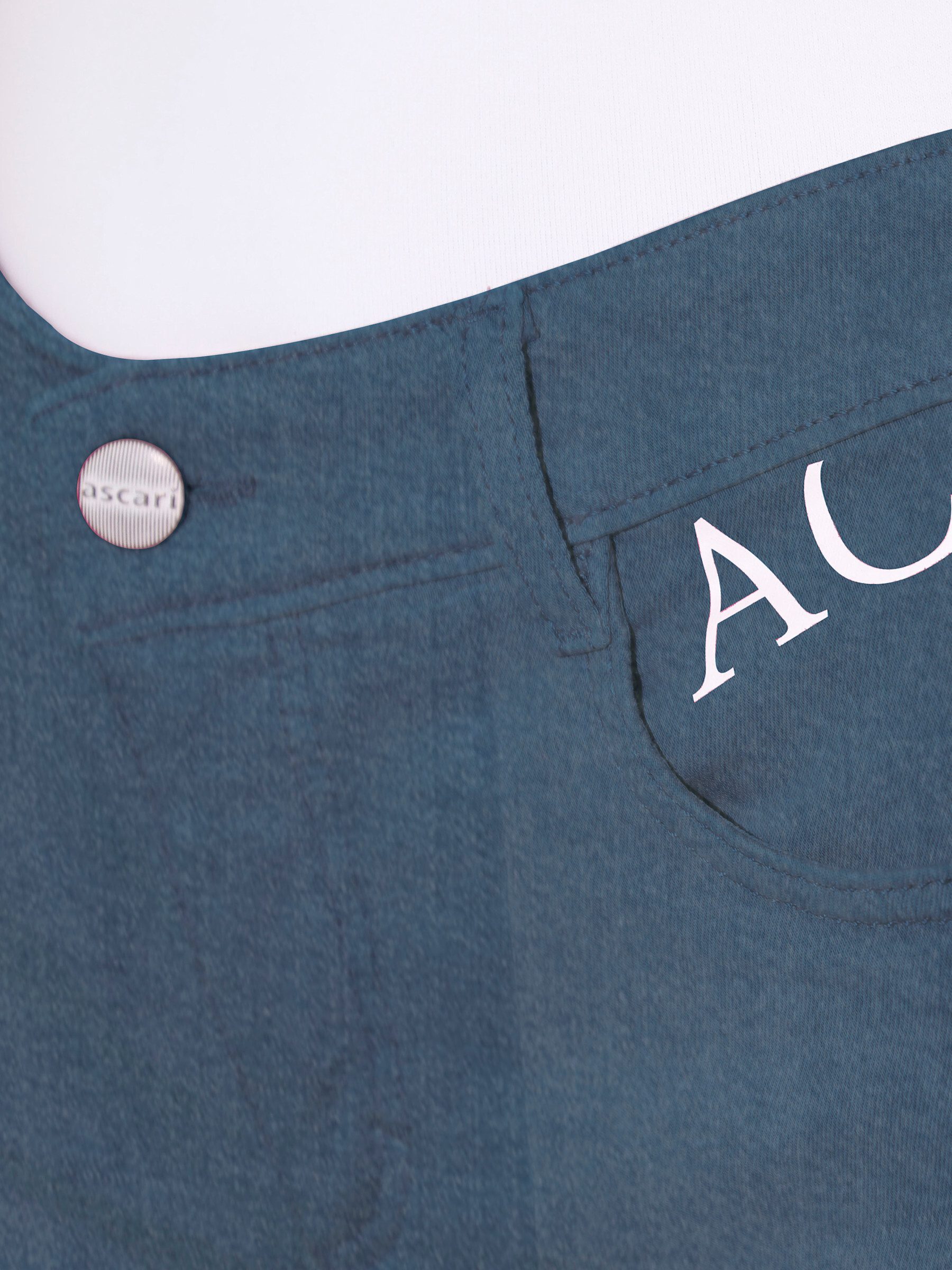 Bequeme Jeans Edel-Jeans leicht vertieft