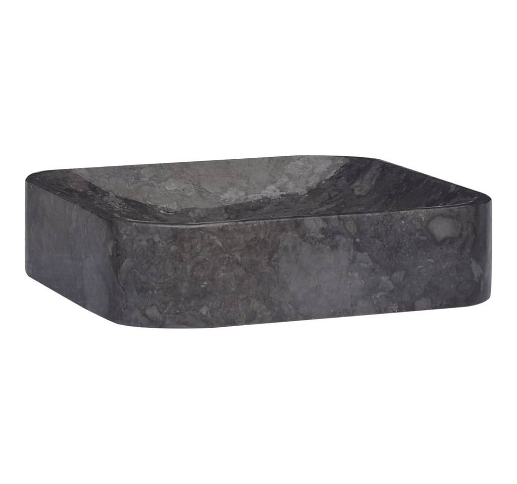 Thumbnail - vidaXL Waschbecken, Waschtisch Schwarz 40x40x10 cm Marmor