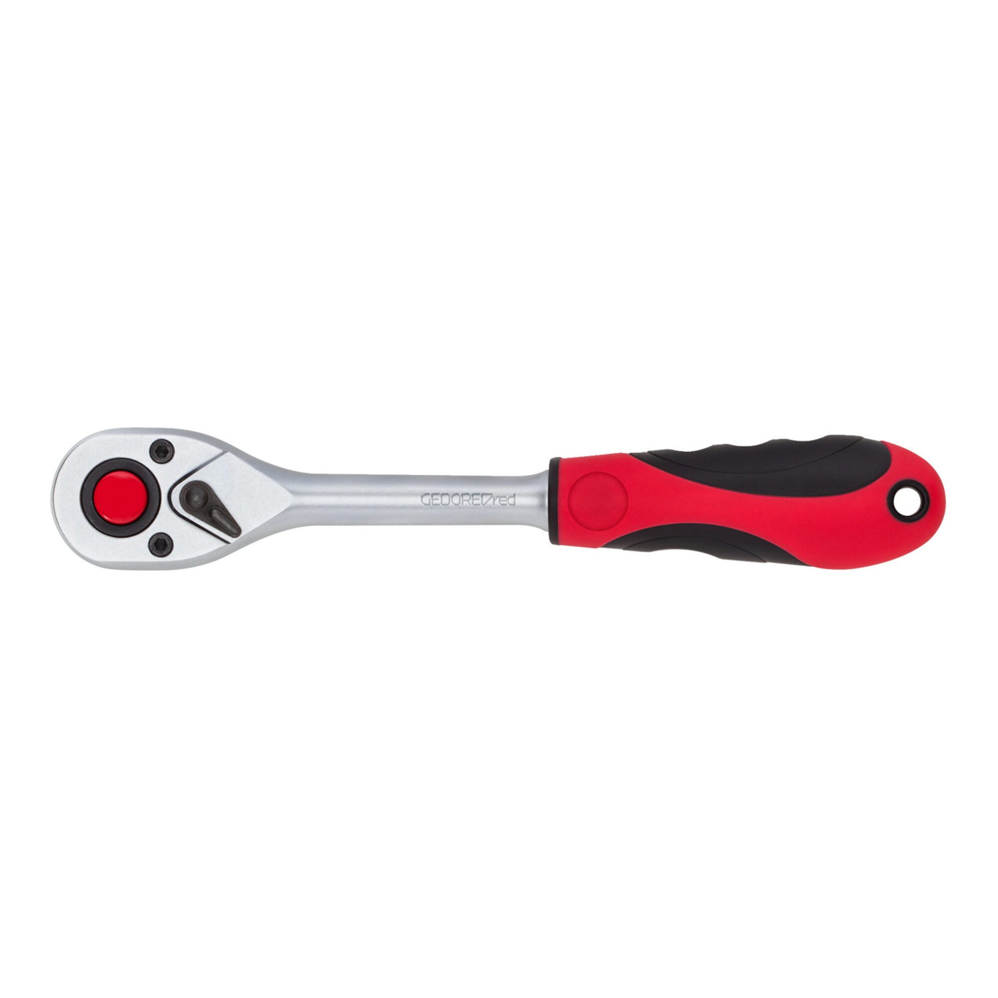 Gedore Red Umschaltknarre Gedore red Hebel-Umschaltknarre mit ergonomischem 2K-Griff, Druckknopf