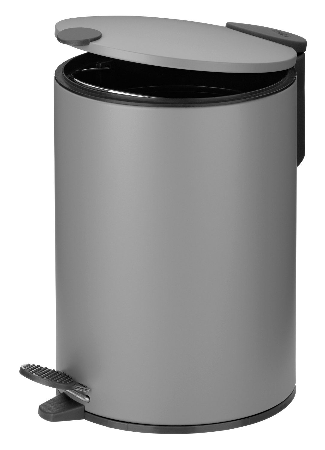 kela Kosmetikeimer MATS, Kosmetikeimer, Metall, Grau, 3 Liter