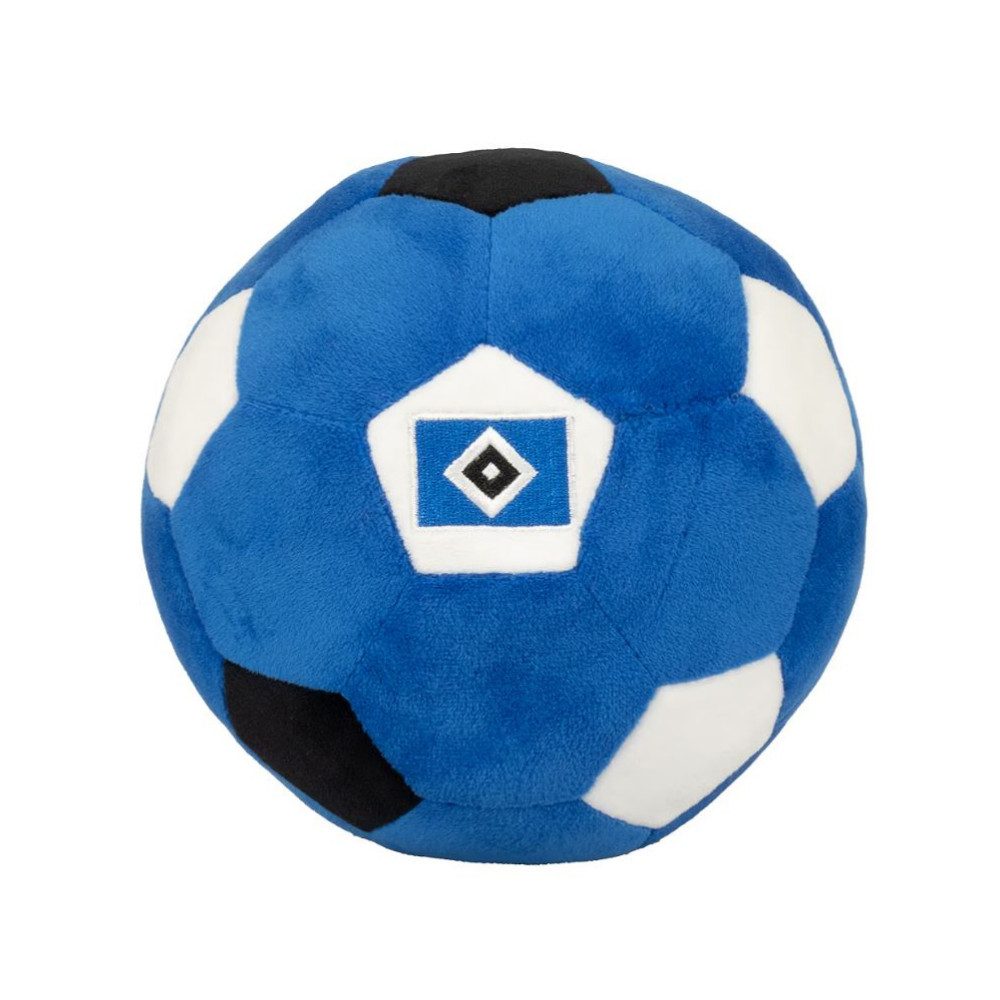 VertriebsArena GmbH Fußball HSV Plüschball Fußball Ball blau-weiß-schwarz