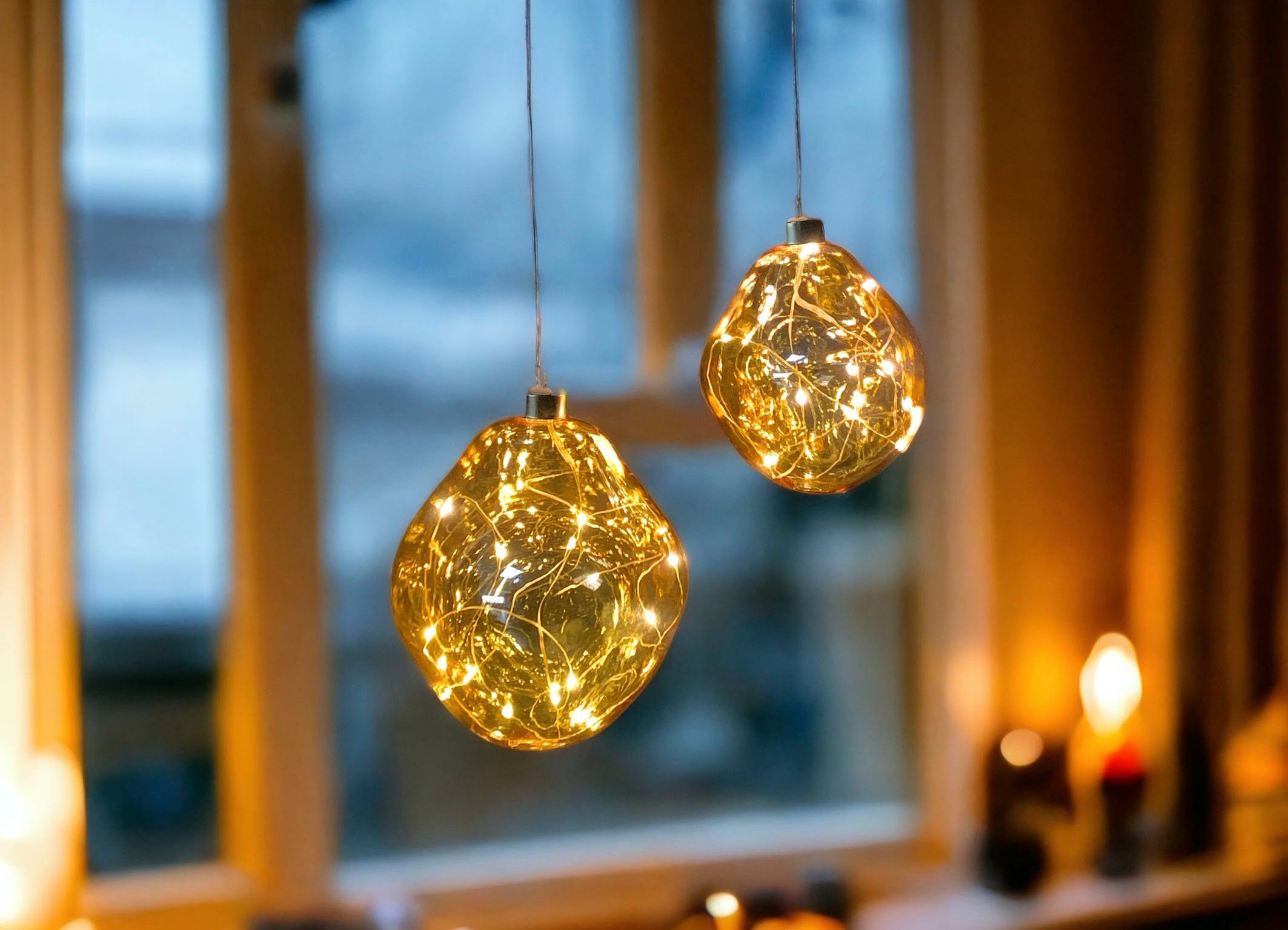 Leonique Dekokugel Birdelle, mit LED Beleuchtung, günstig online kaufen