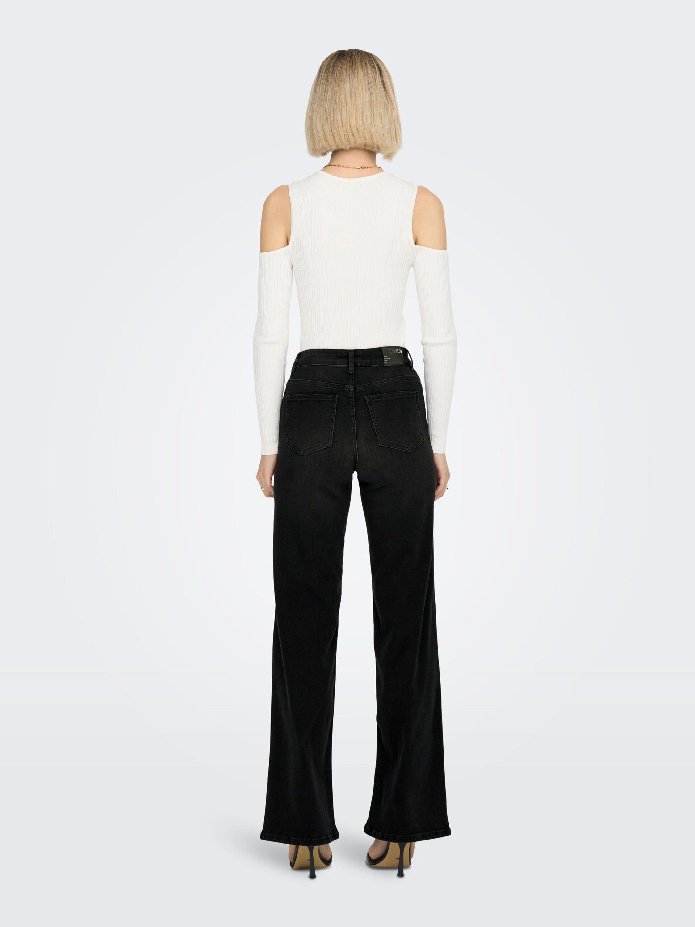 ONLY Weite Jeans ONLMadison Blush (1-tlg) Plain/ohne Details – Bild 3 von 5