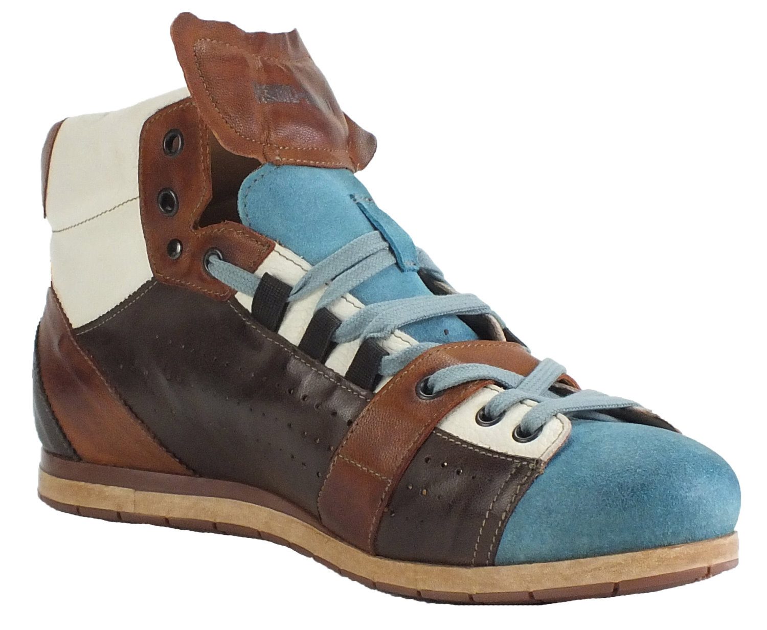 Kamo-Gutsu Herren Leder Halbschuhe Sneaker Wechselfussbett günstig online kaufen