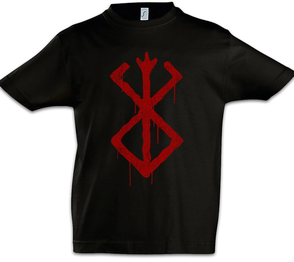 Print-Shirt Brand Of Sacrifice Kinder T-Shirt Wikinger Thor Walhalla Berserker