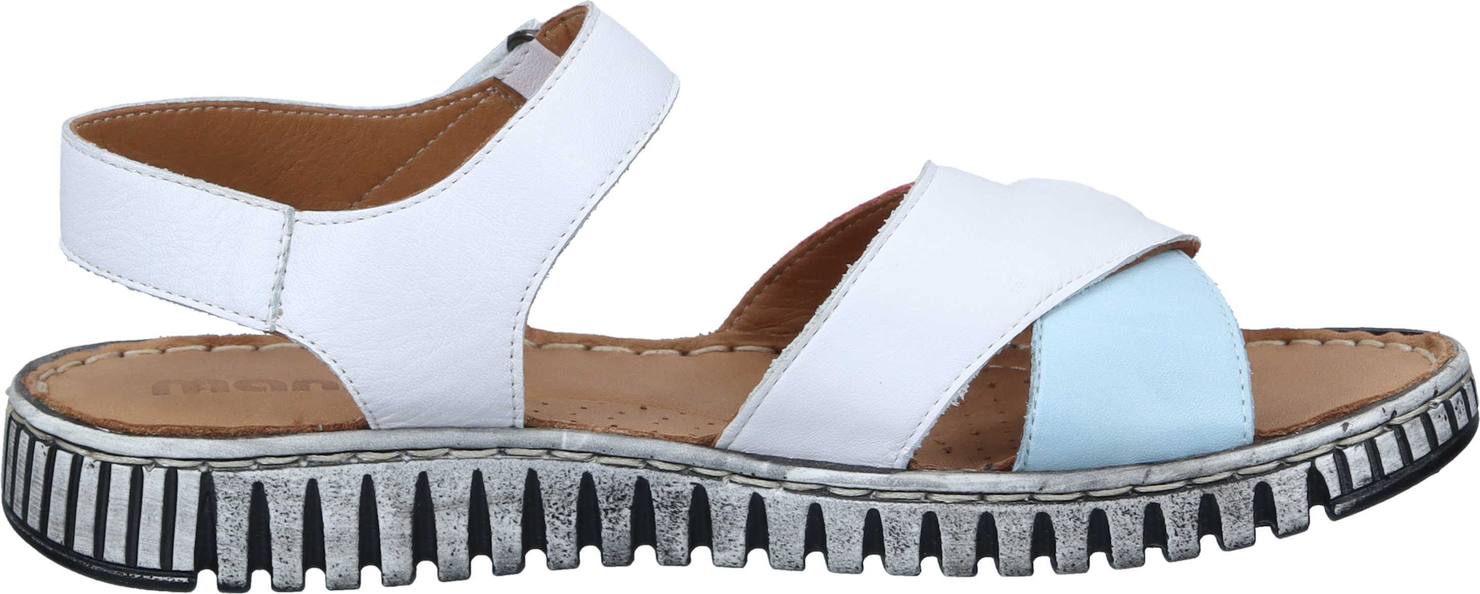 Manitu Sandaletten Sandalette aus echtem Leder