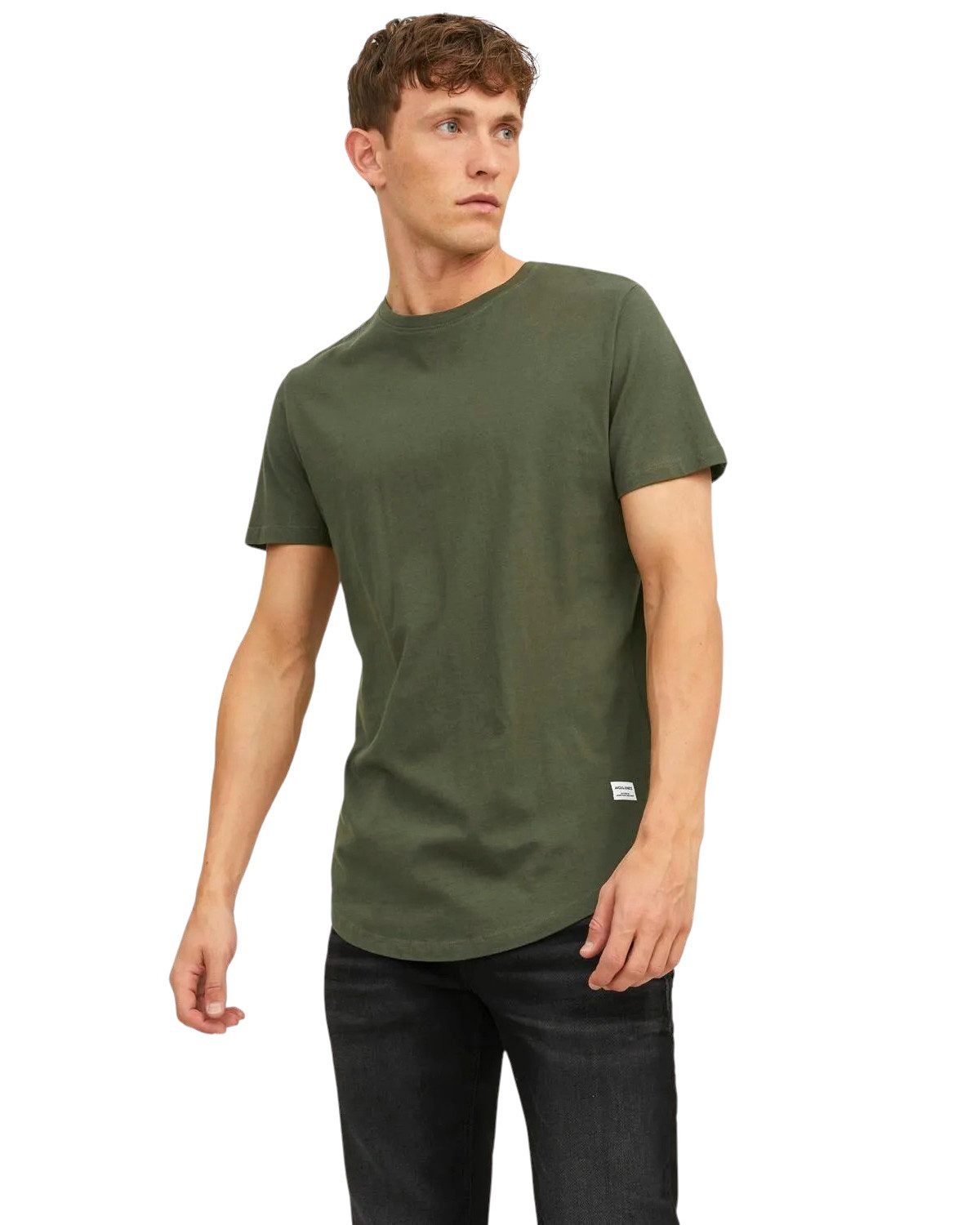 Jack & Jones T-Shirt basic Longshirt im Doppelpack