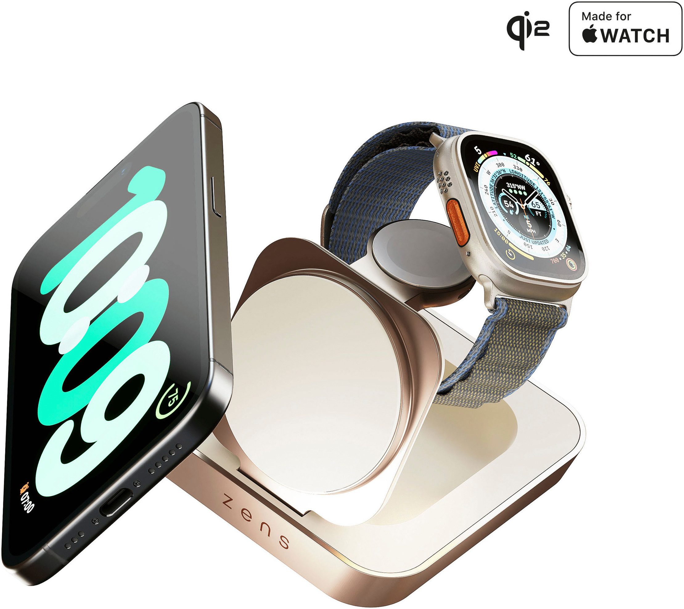 Zens Nightstand Charger Pro 2 Smartphone-Ladegerät