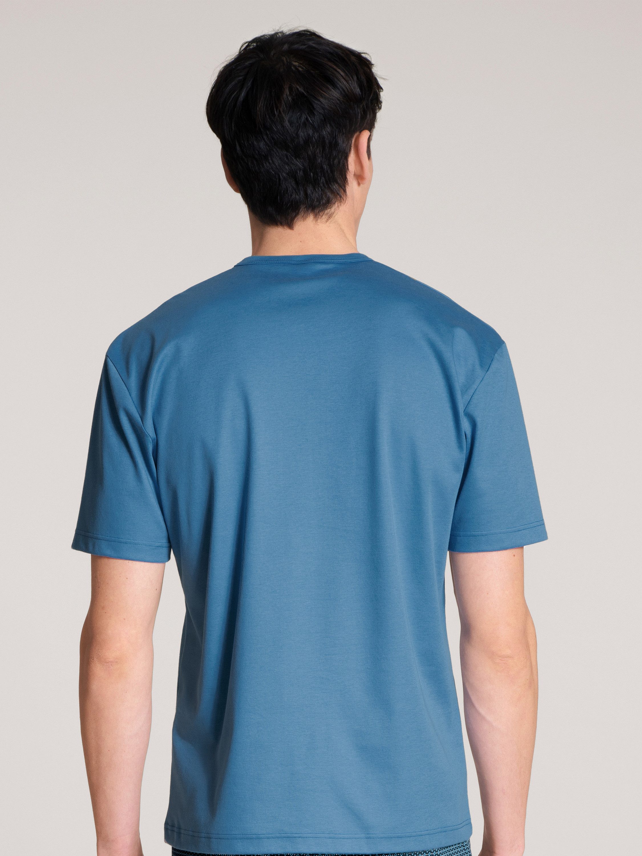 CALIDA Kurzarmshirt Remix Xtra Herren (1-tlg) Weich, atmungsaktiv und hautfreundlich