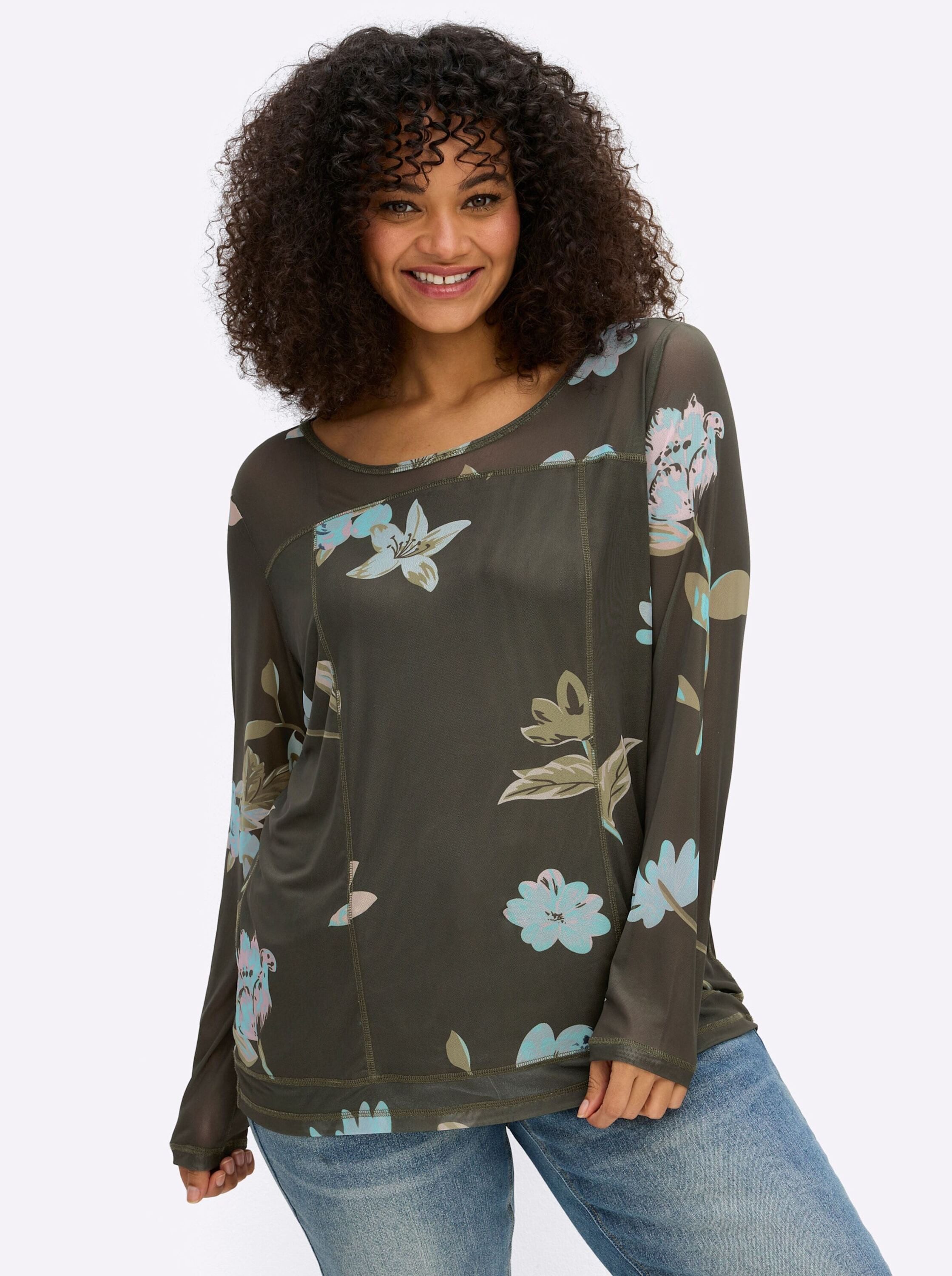 T-Shirt Langarm-Shirt Langarm