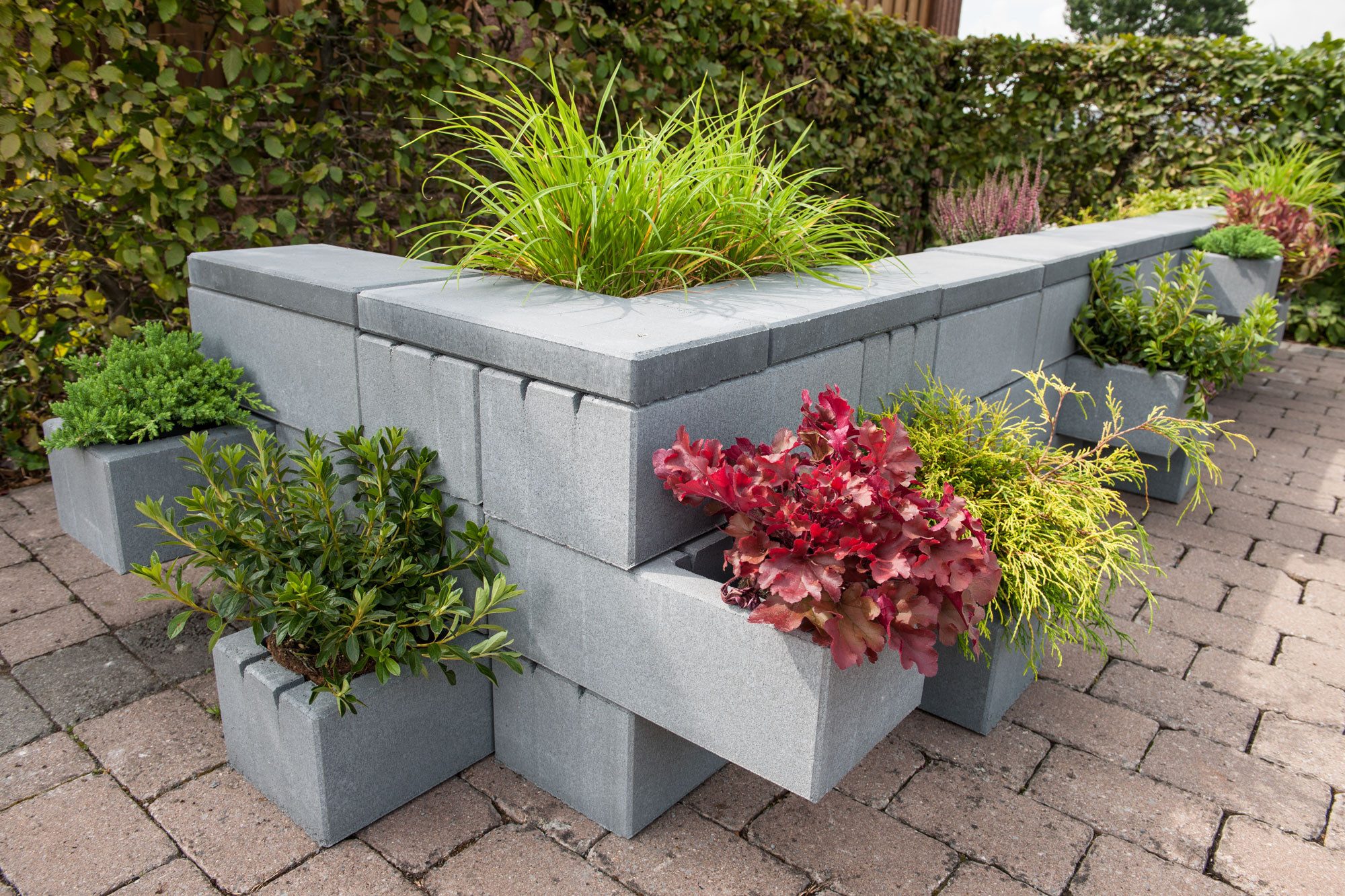 Diephaus Mauerstein LISCO QUARZ MIT GLIMMER 45/22,5/16,5 CM