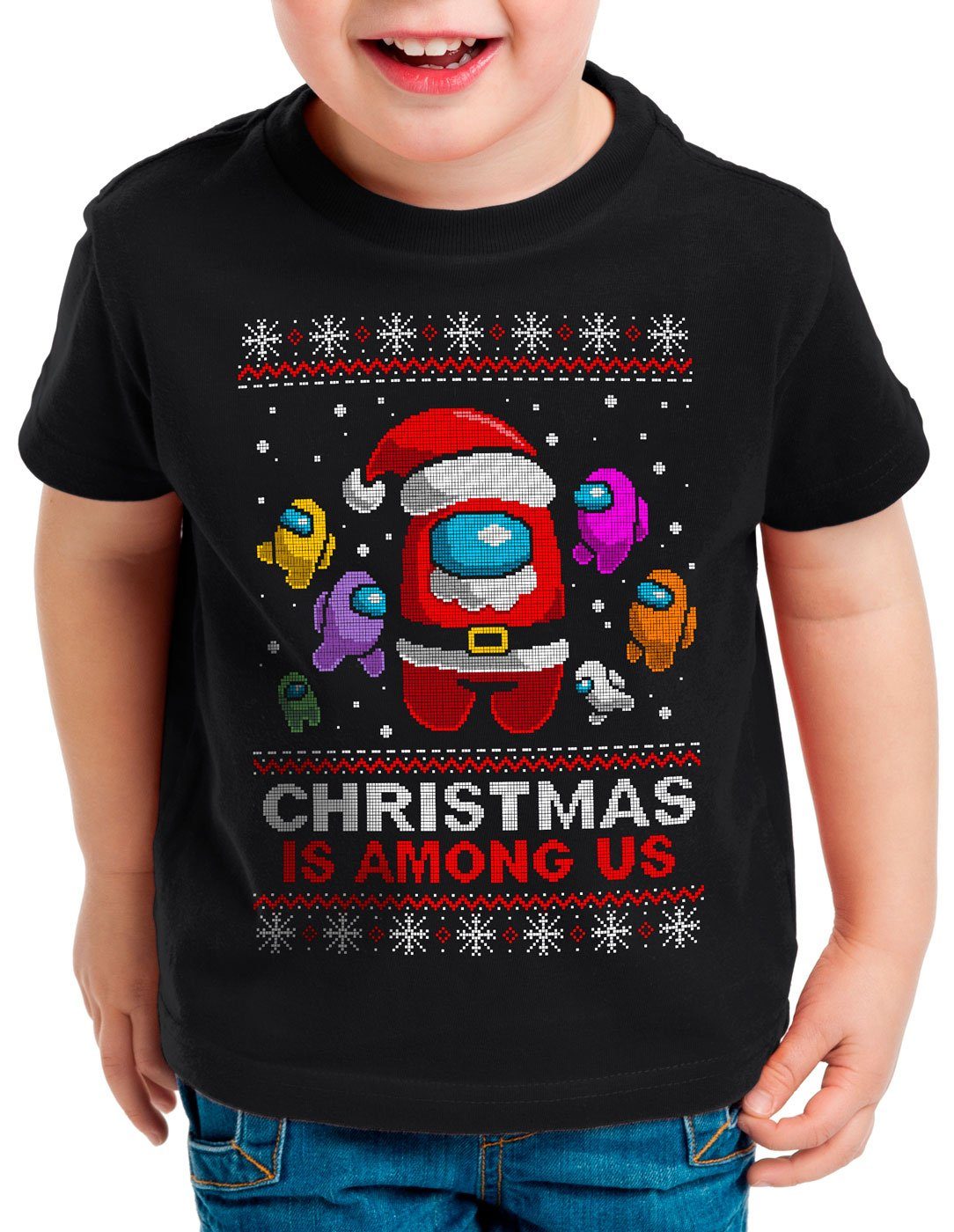 style3 T-Shirt Guys Among Us fall weihnachten weihnachtspullover ugly sweater