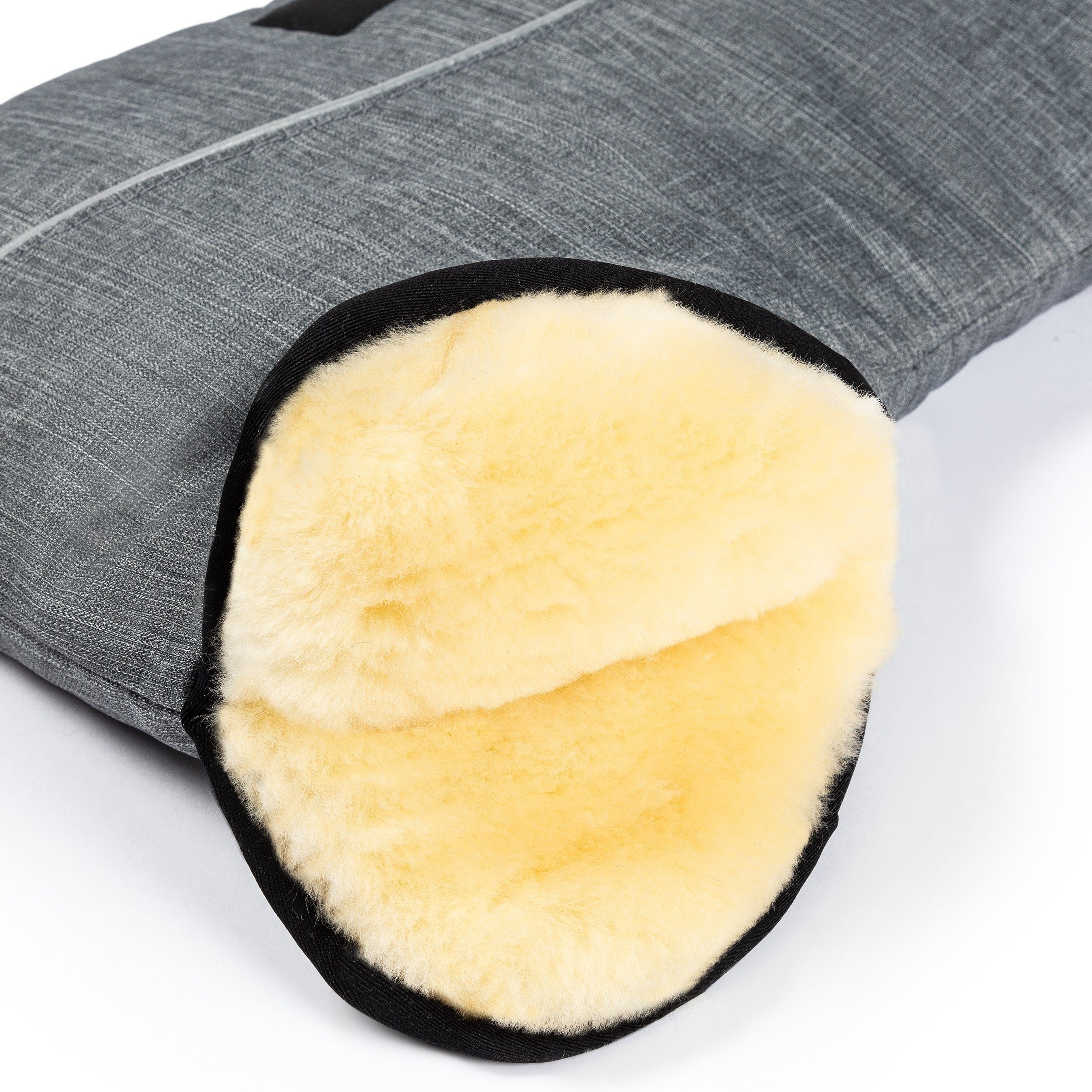 Werner Christ Baby Fäustlinge MOFFY LUXE MUFF mit vollfelligem Innenteil