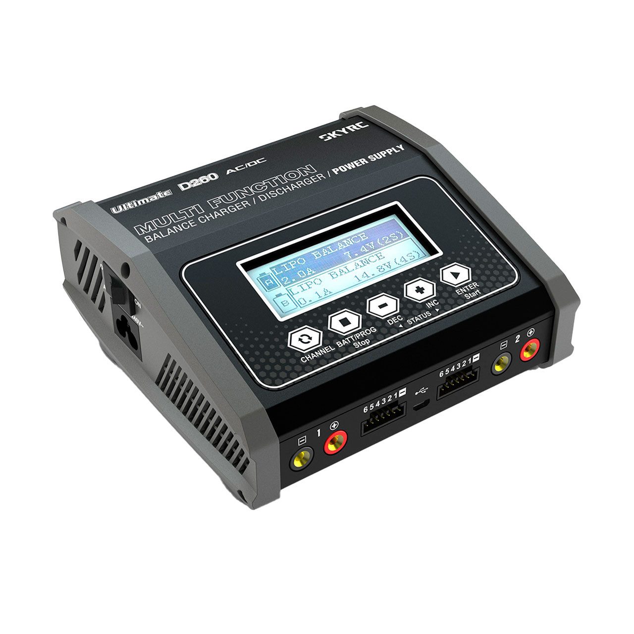 SkyRC D260 AC/DC Ladegerät LiPo 1-6s 14A 260W RC-Ladegerät