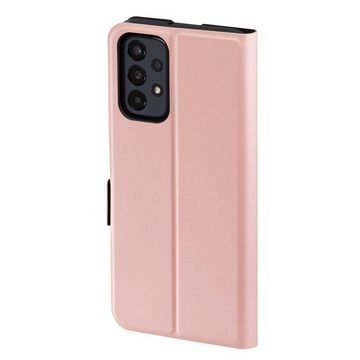 Hama Smartphone-Hülle Booklet für Samsung Galaxy A23 4G/5G Farbe rosa, klappbar, aufstellbar, Mit Standfunktion und Einsteckfach