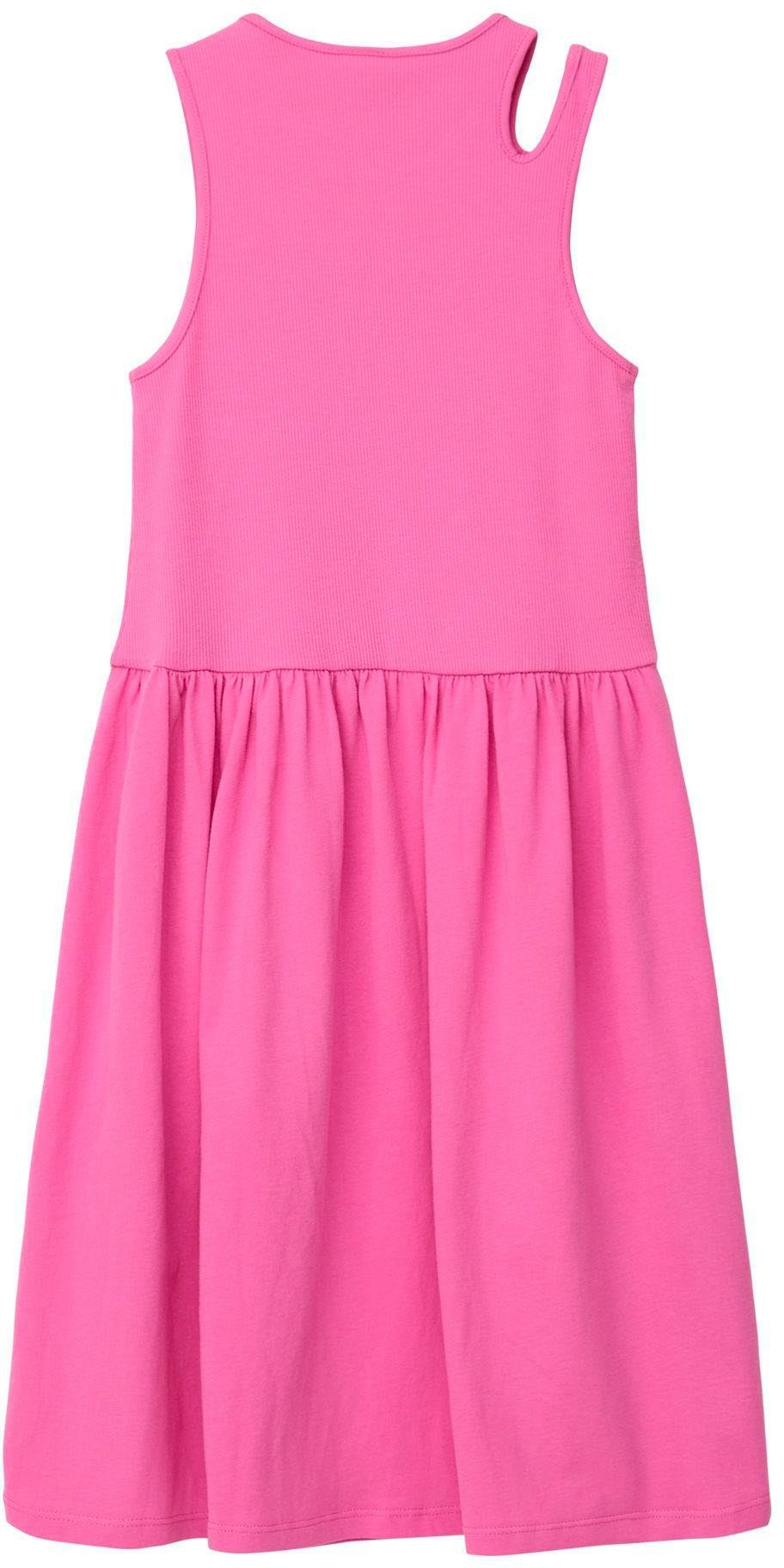 s.Oliver Junior Cut-out mit lilac/pink Minikleid