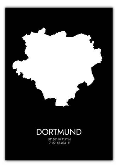 MOTIVISSO Poster Dortmund Koordinaten #3