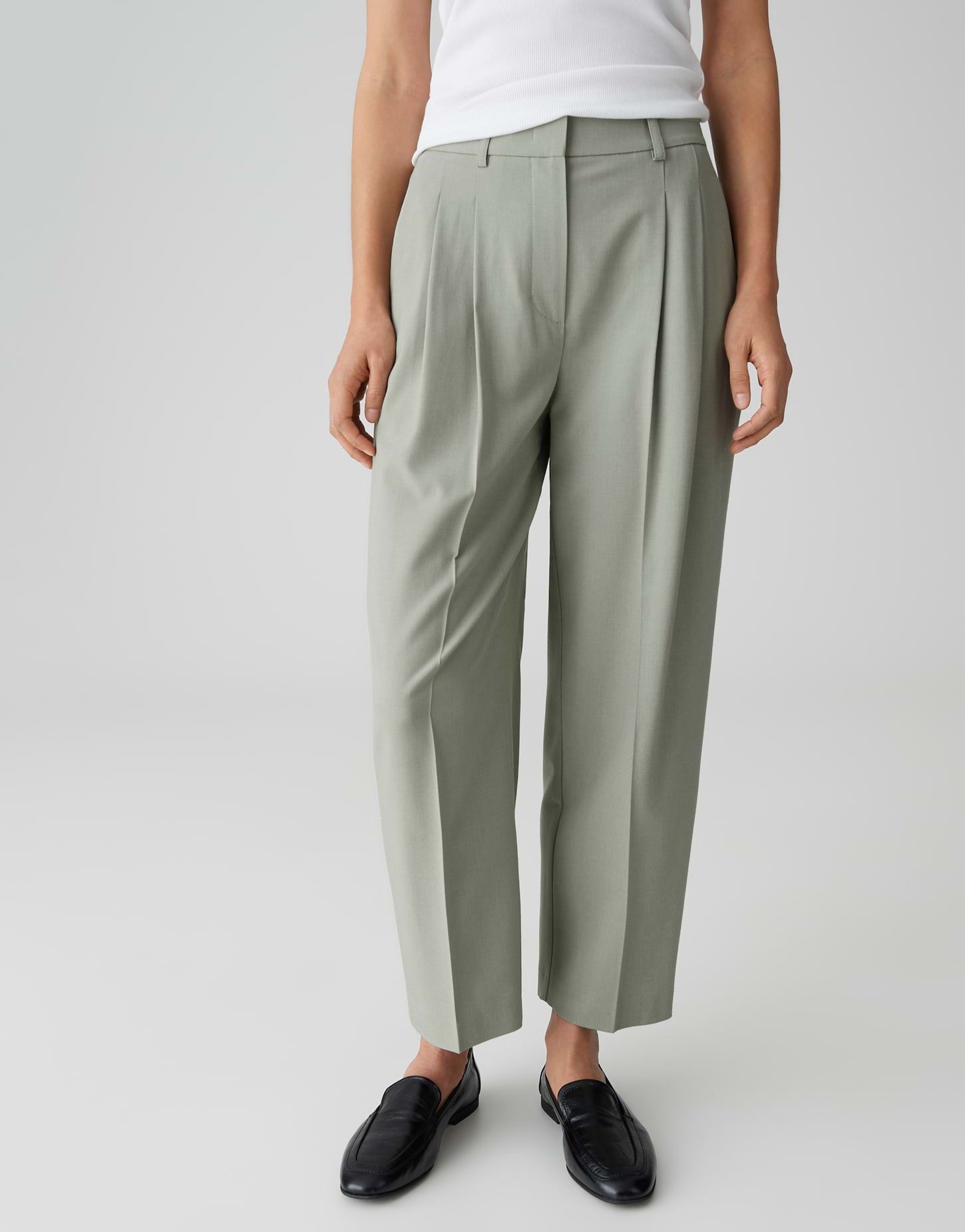 OPUS PANTS Bundfaltenhose LESSIEH mit Komfortbund Komfortbund für entspannten City-Look