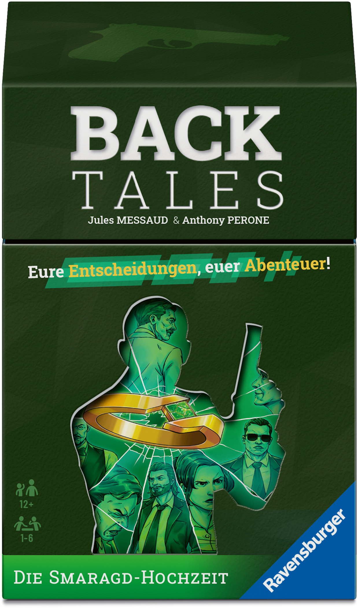 Ravensburger Spiel Familienspiel Echoes Back Tales Die Smaragd-Hochzeit 25000
