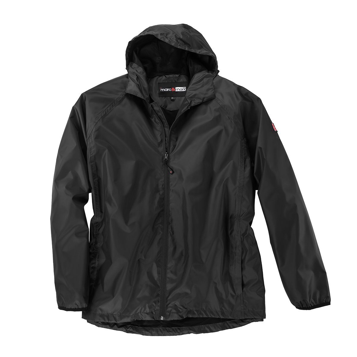 ABRAXAS Regenjacke Übergrößen Herren Regenjacke schwarz Marc&Mark by Abraxas