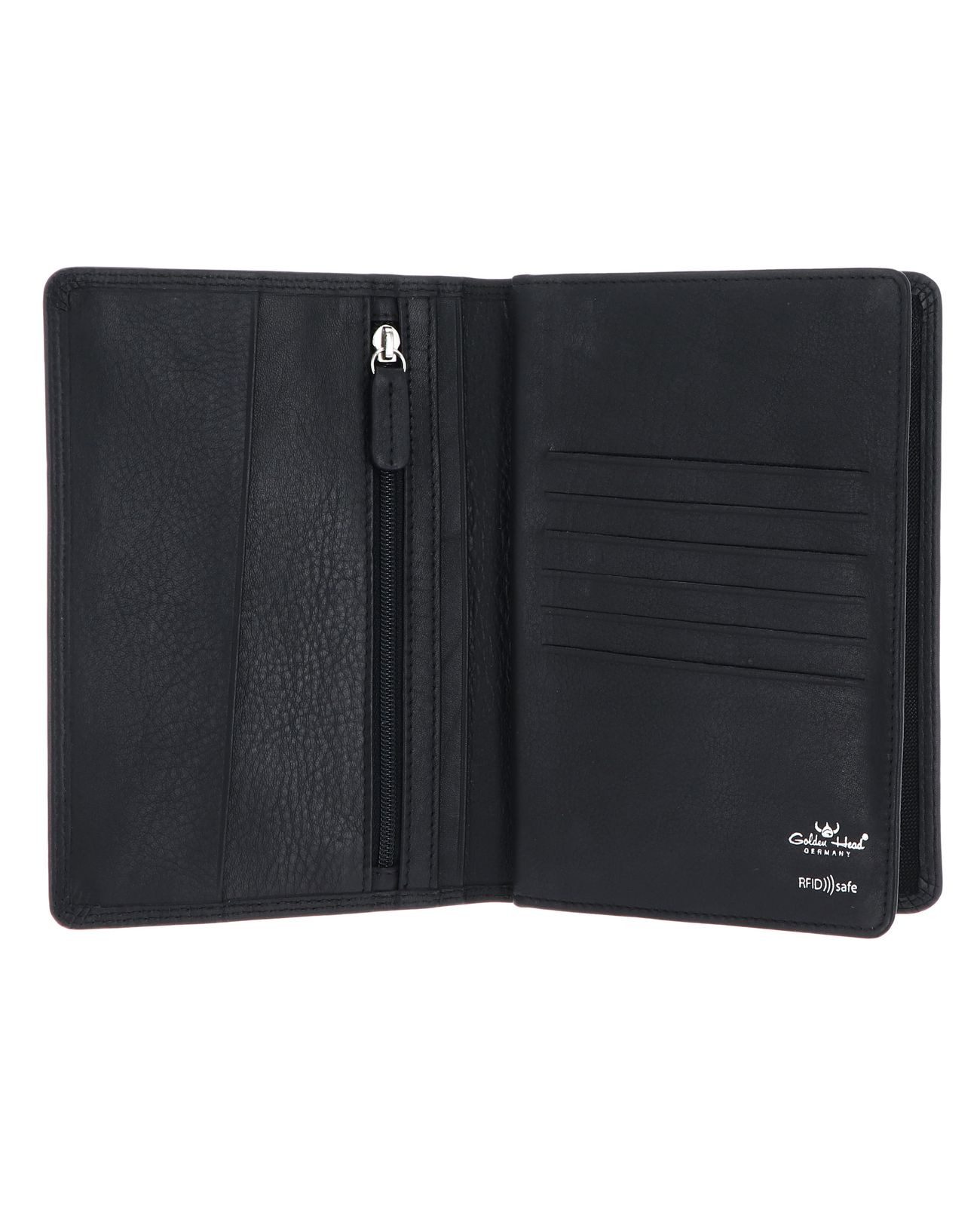 Golden Head Etui Brieftasche mit RV 4040, aus echtem Rindsleder mit RFID-Blocker Schutz