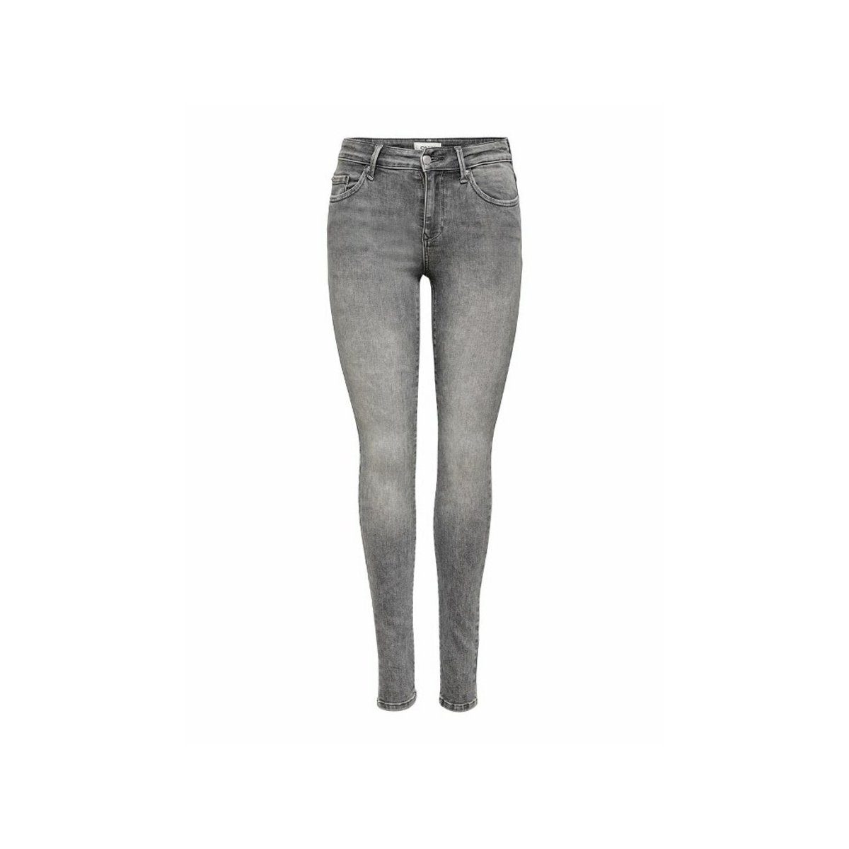 ONLY 5-Pocket-Jeans grau (1-tlg)