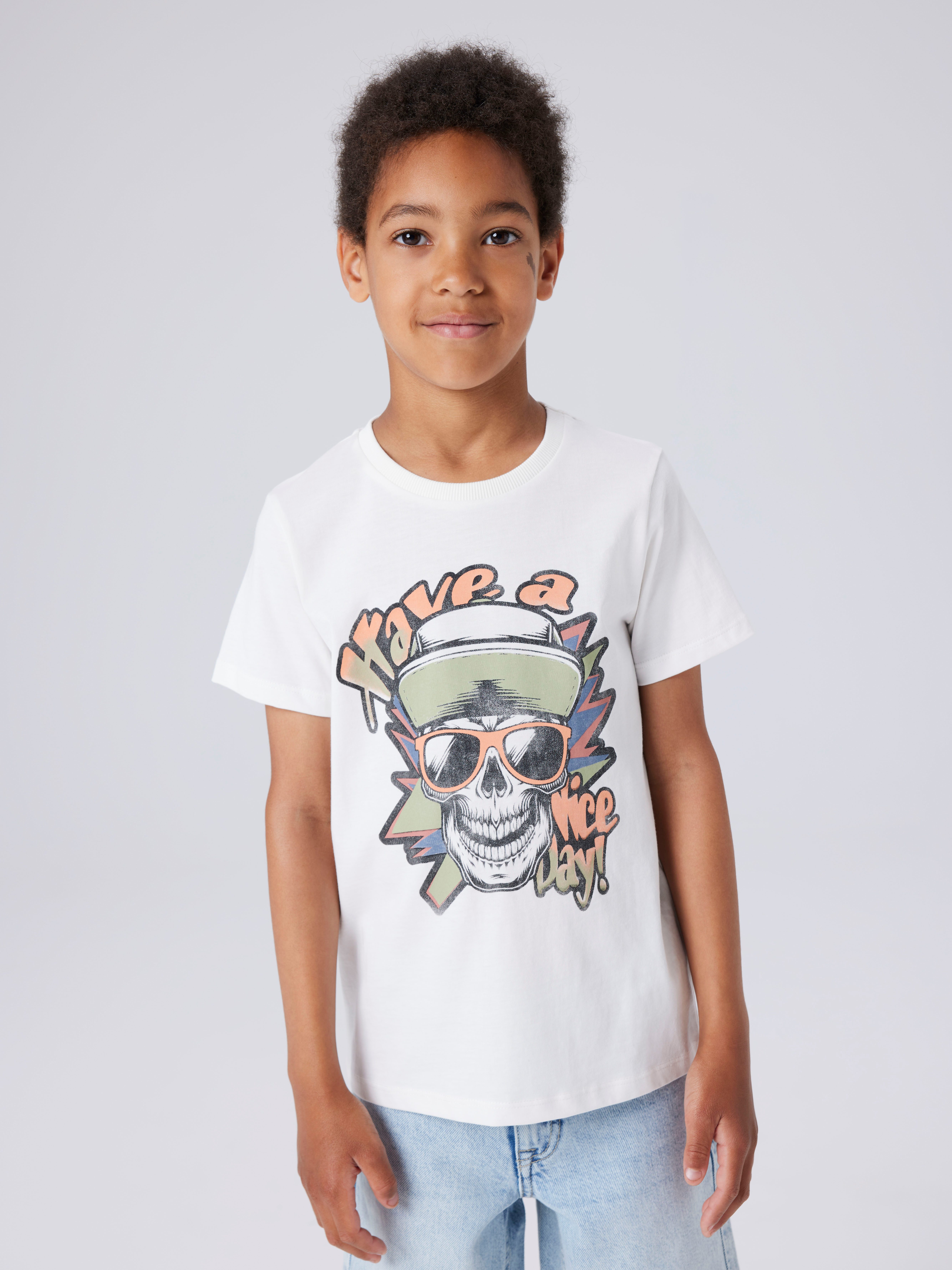 Name It T-Shirt NKMBASTIAN SS TOP BOX PS NOOS