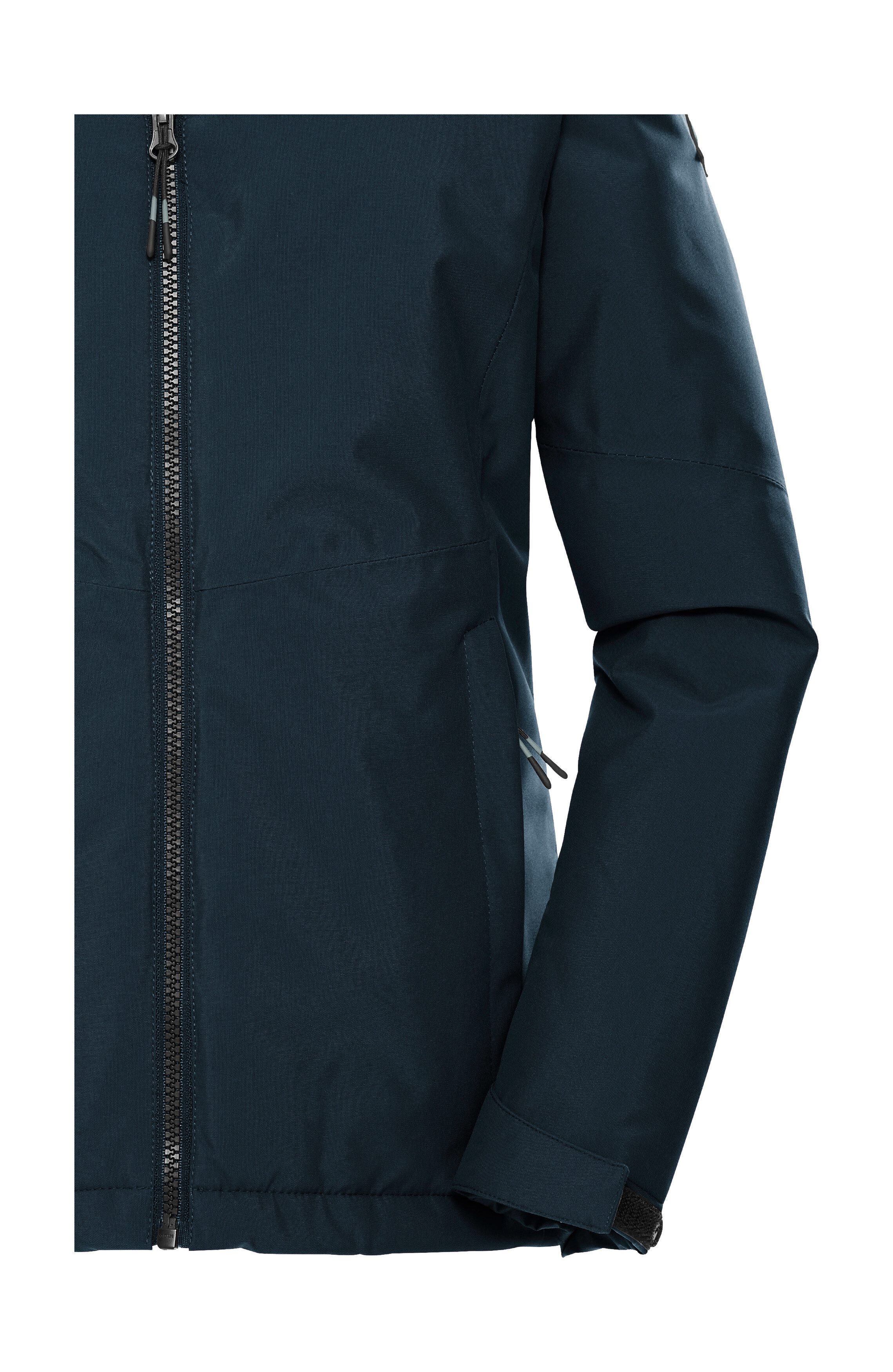 Killtec Funktionsjacke KOW 217 GRLS JCKT Wind- und wasserdichte Kinderjacke mit Fleece und verstellbarer Kapuze