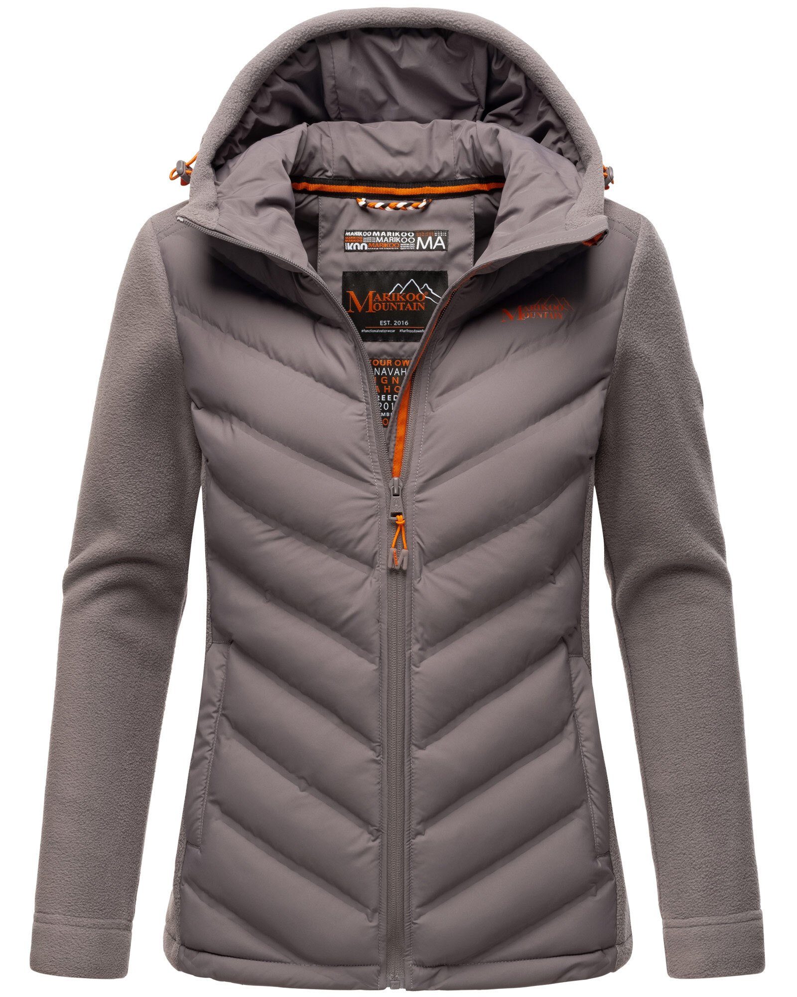 Marikoo Outdoorjacke Mount Haruna mit hoch schließendem Kragen