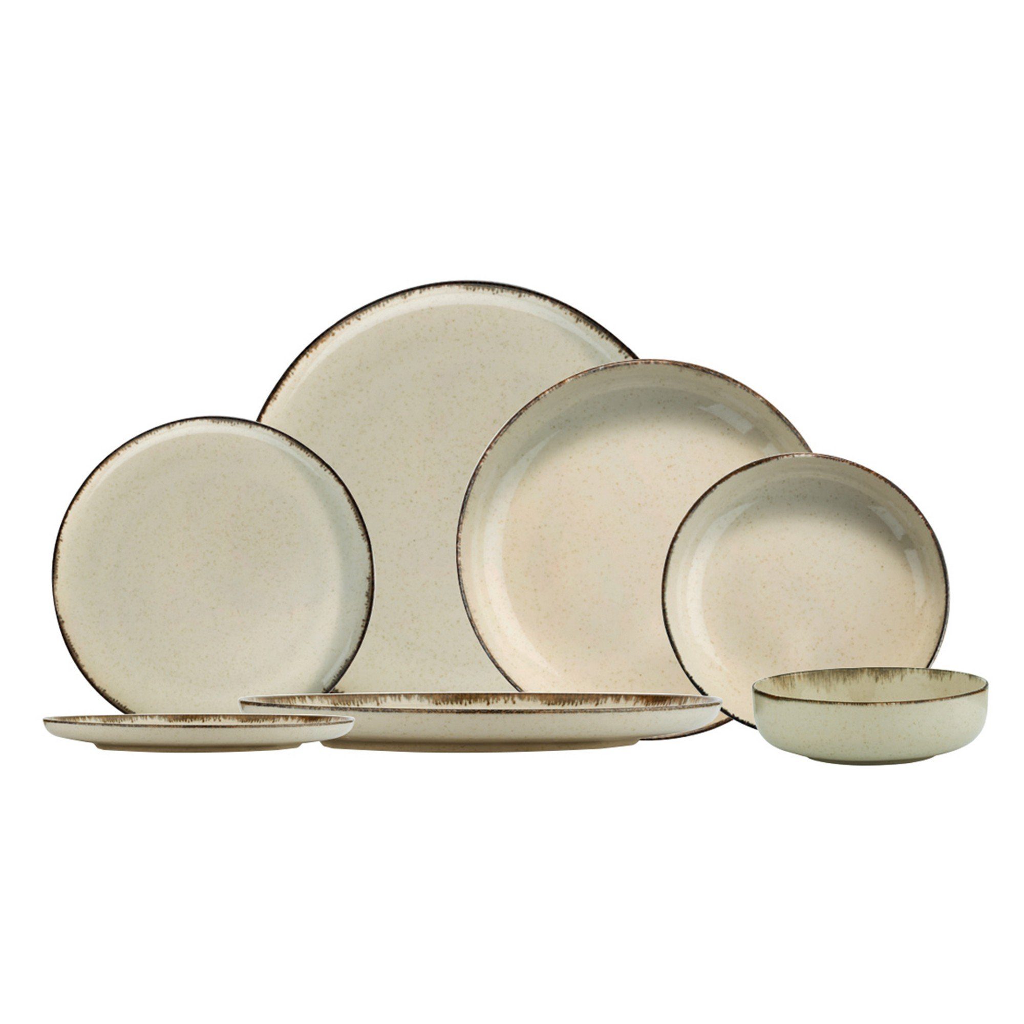 Hermia Concept Teller-Set Kütahya Porcelain 100% PORCELAIN P2882 (24-tlg)