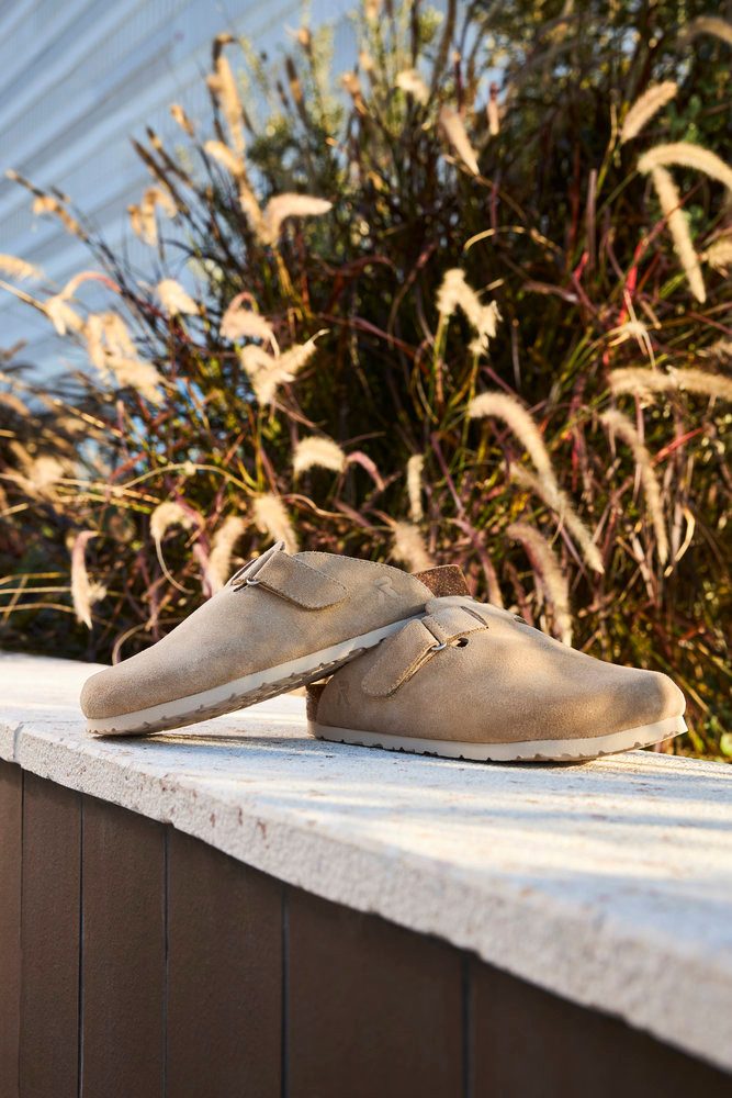 Rieker Clog Pantolette, Hausschuh, Sommerschuh mit Klettriemchen