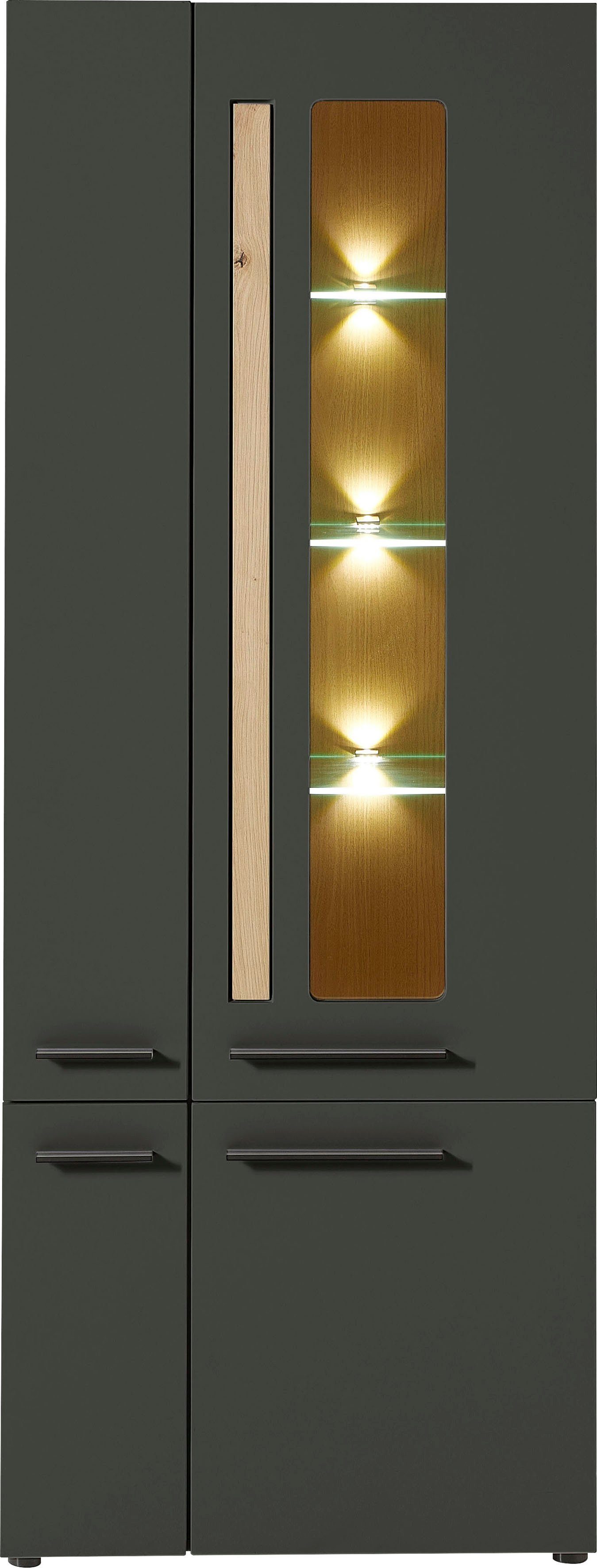 Innostyle Standvitrine Loft Two mit Soft-Close-Funktion, inkl. Beleuchtung,  umfangreicher Typenplan in 2 Farbausführungen