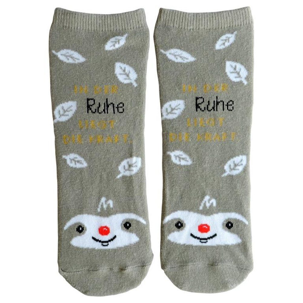Sheepworld Freizeitsocken Zaubersocken "Ruhe" Farbe grau (Packung, 1-Paar, günstig online kaufen