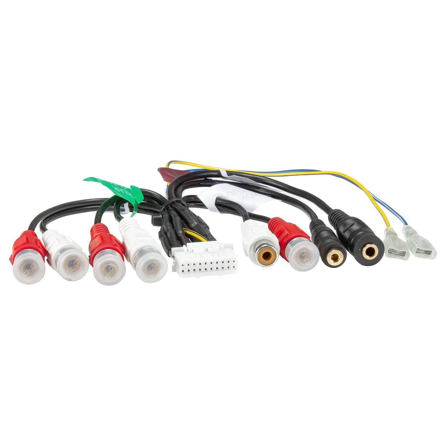 tomzz Audio Anschlußkabel 20 Pin auf RCA Cinch passt für Pioneer AVIC X1 AVIC-X1BT KFZ-Adapter